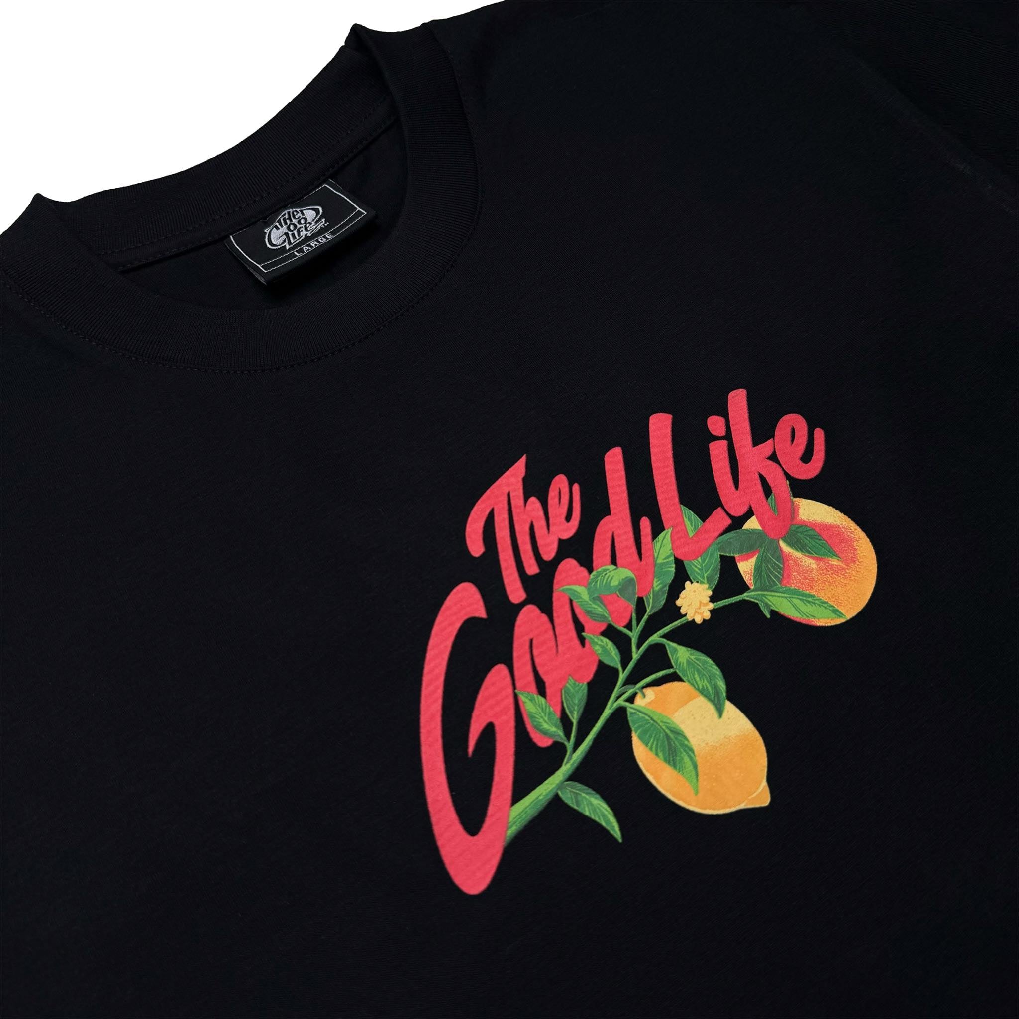 PEACHES (BLACK) T-SHIRT
