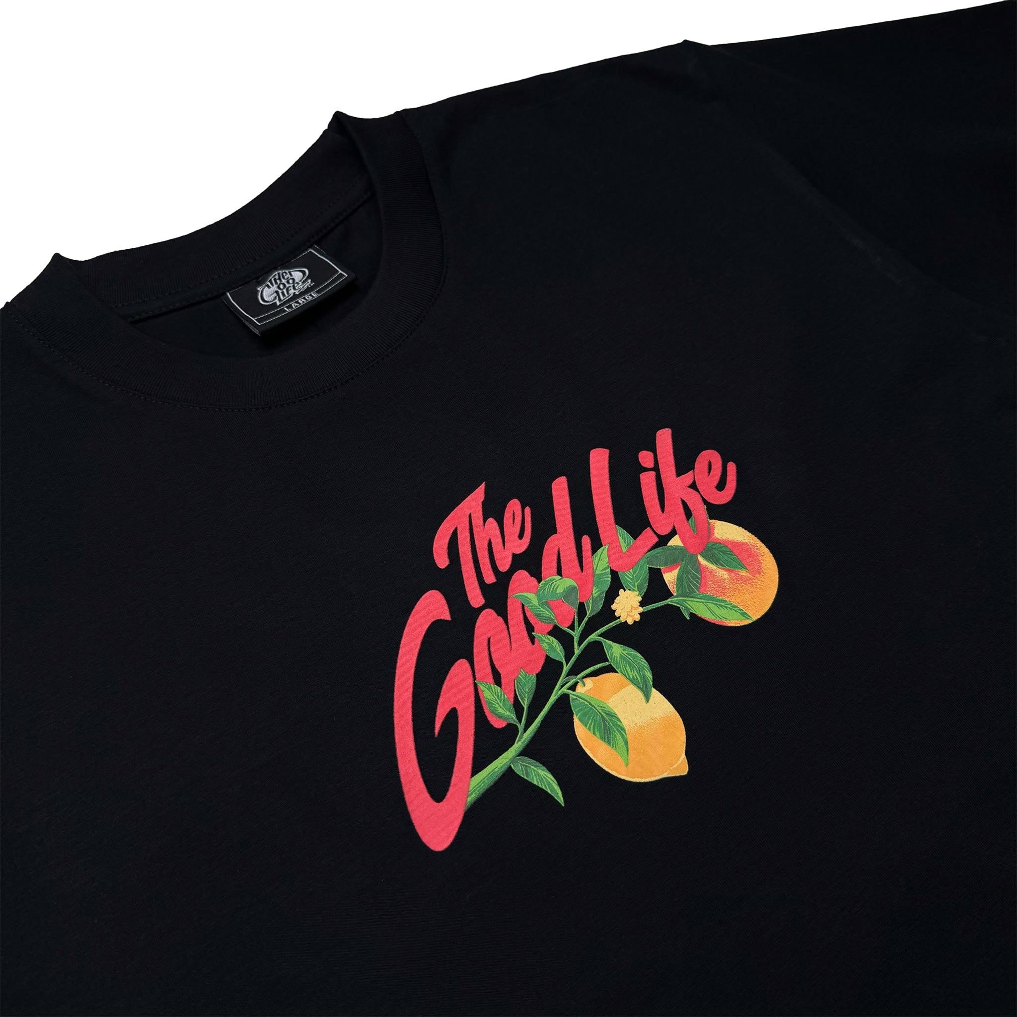 PEACHES (BLACK) T-SHIRT