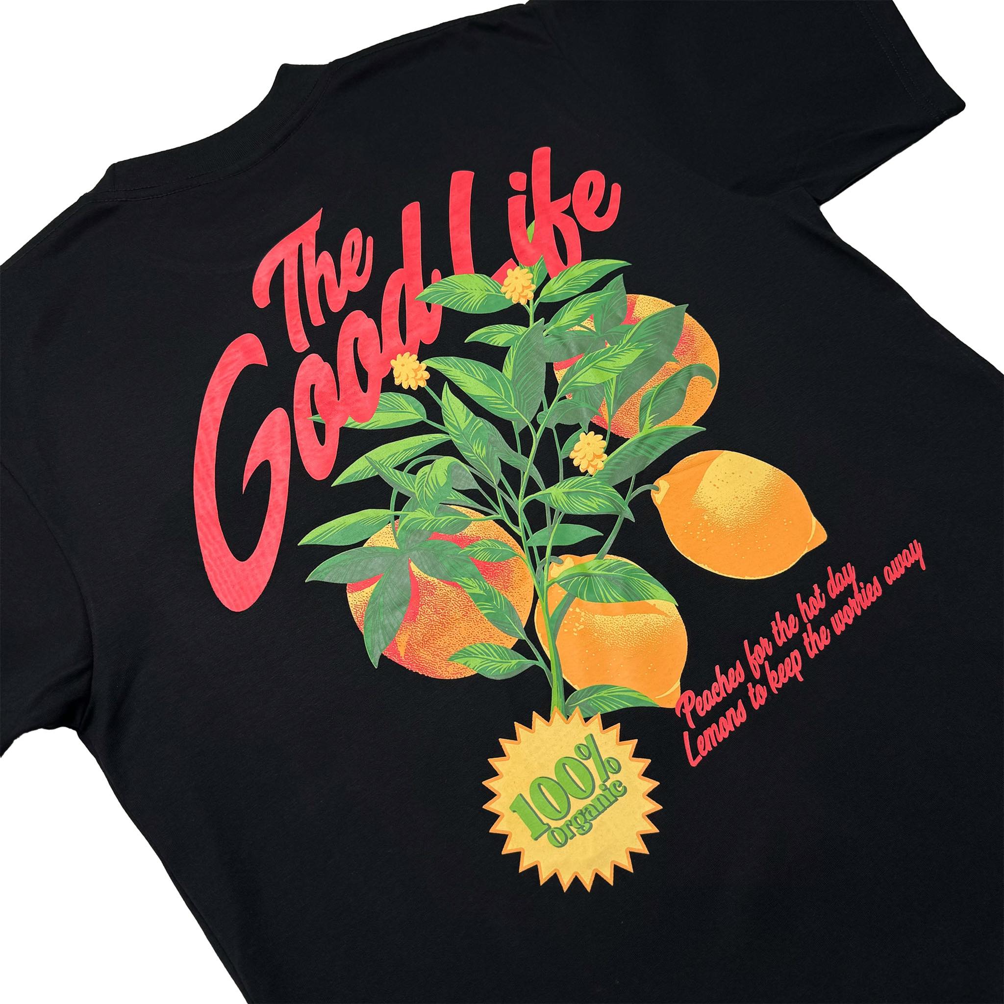 PEACHES (BLACK) T-SHIRT
