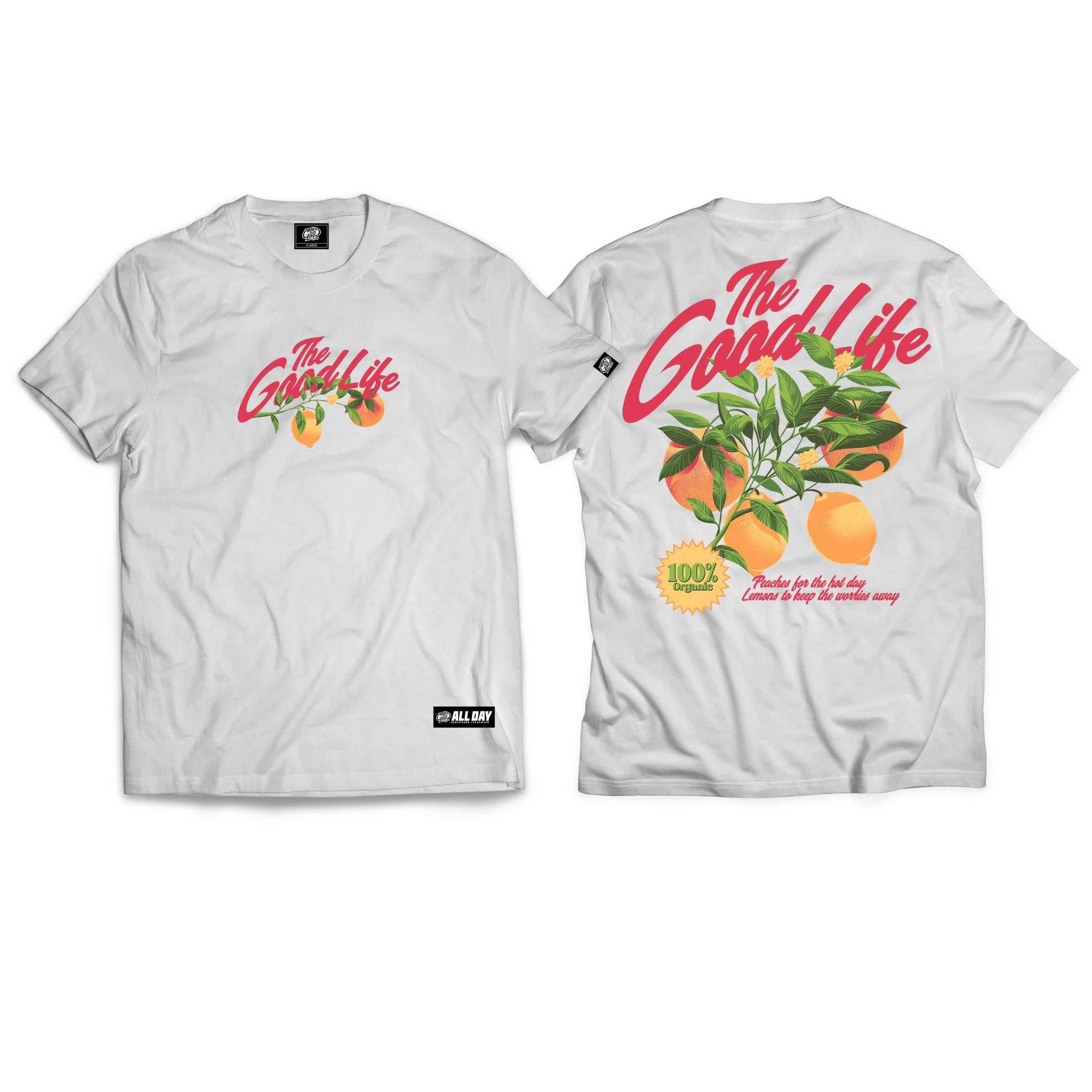 PEACHES (WHITE) T-SHIRT
