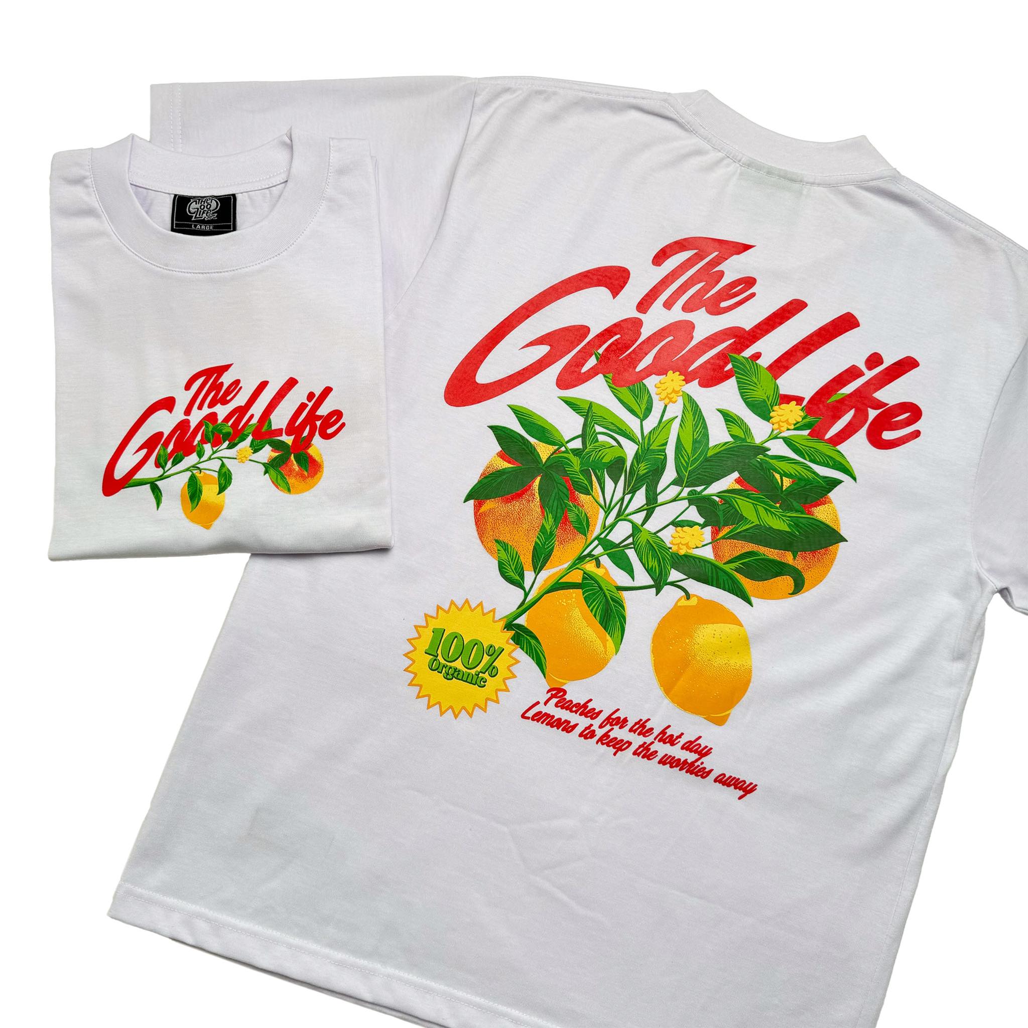 PEACHES (WHITE) T-SHIRT