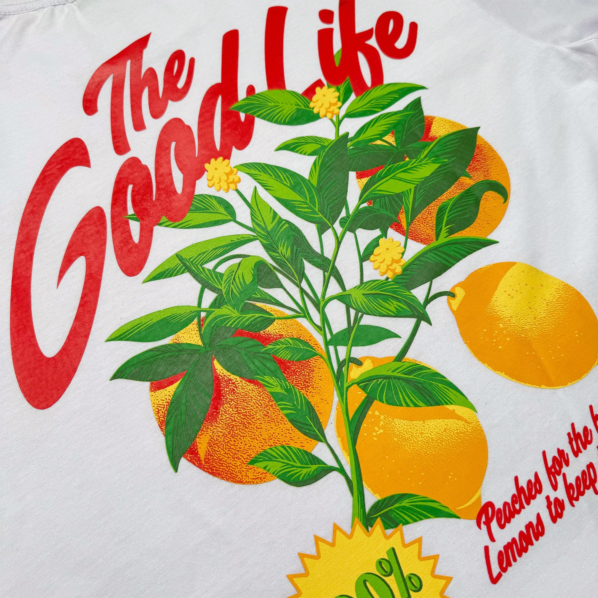 PEACHES (WHITE) T-SHIRT