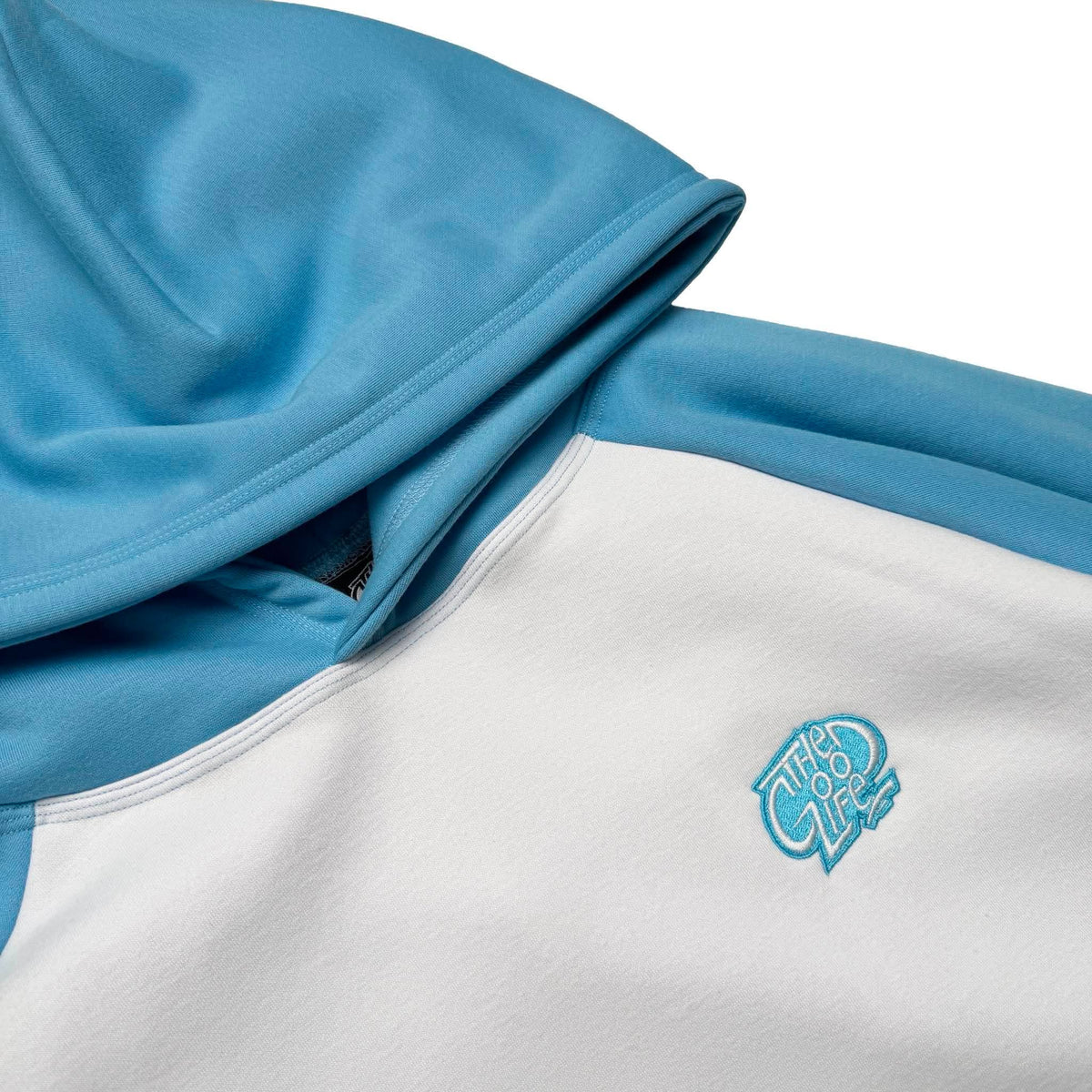 EMBRO RAGLAN (POWDER BLUE) BOXY HOODIE
