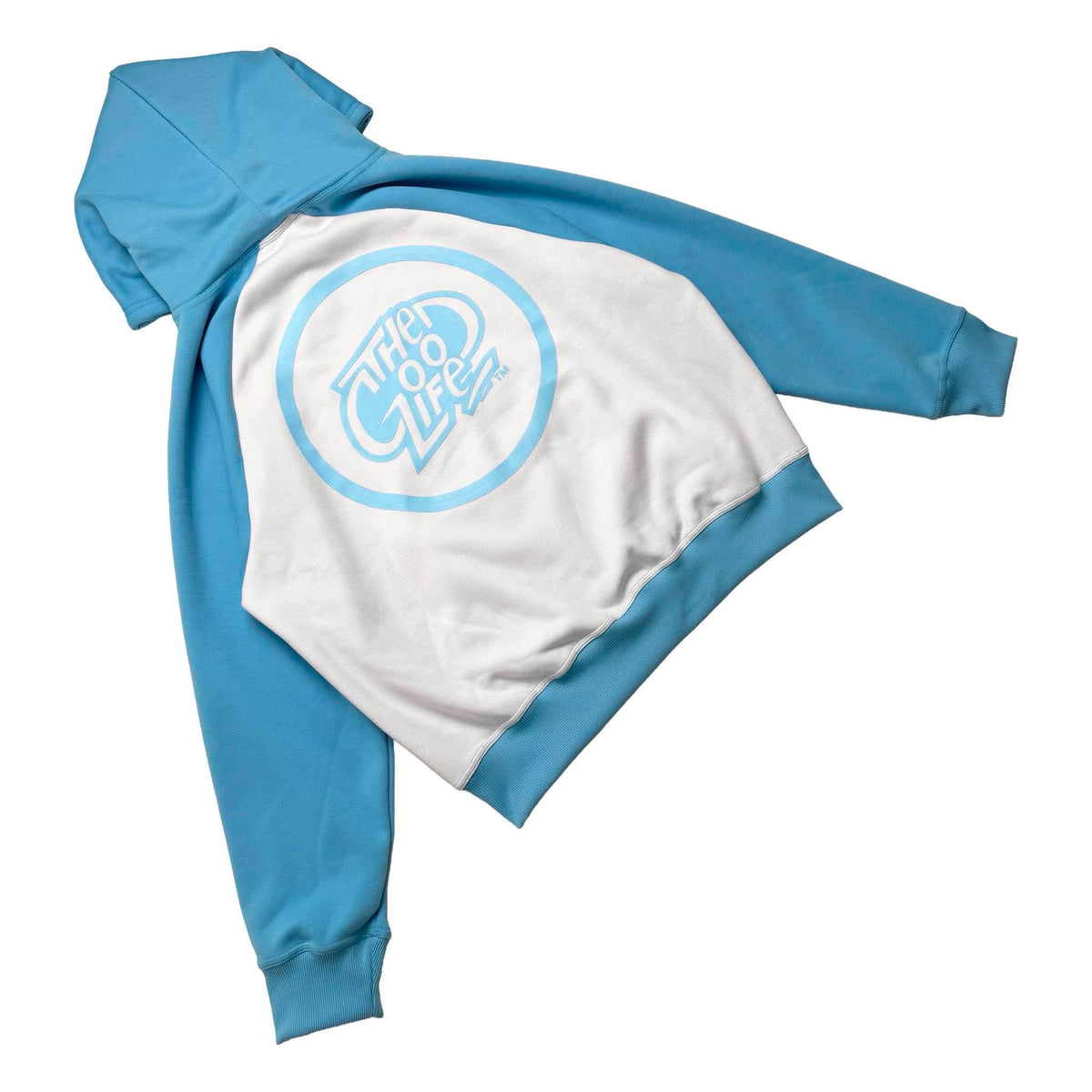EMBRO RAGLAN (POWDER BLUE) BOXY HOODIE