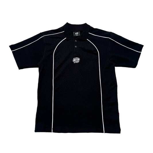 QUADLINE (BLACK) POLO SHIRT