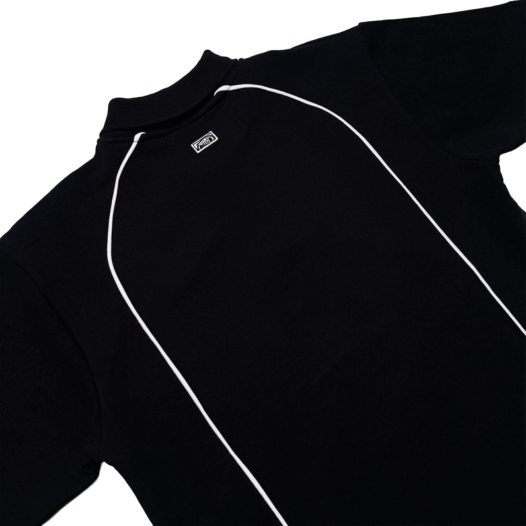 QUADLINE (BLACK) POLO SHIRT