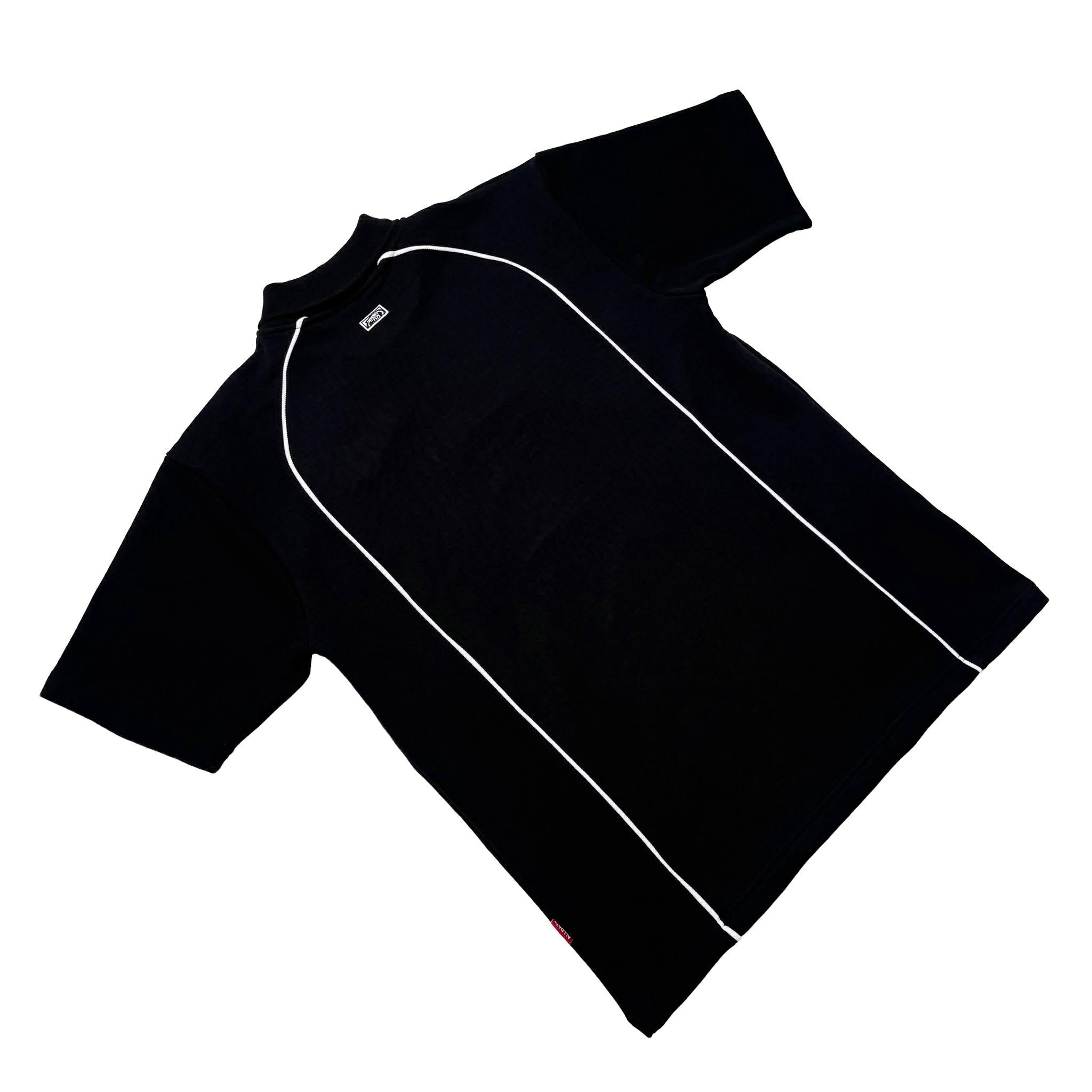 QUADLINE (BLACK) POLO SHIRT