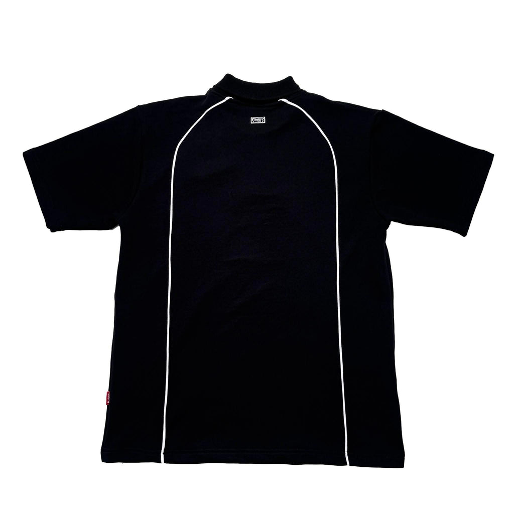 QUADLINE (BLACK) POLO SHIRT