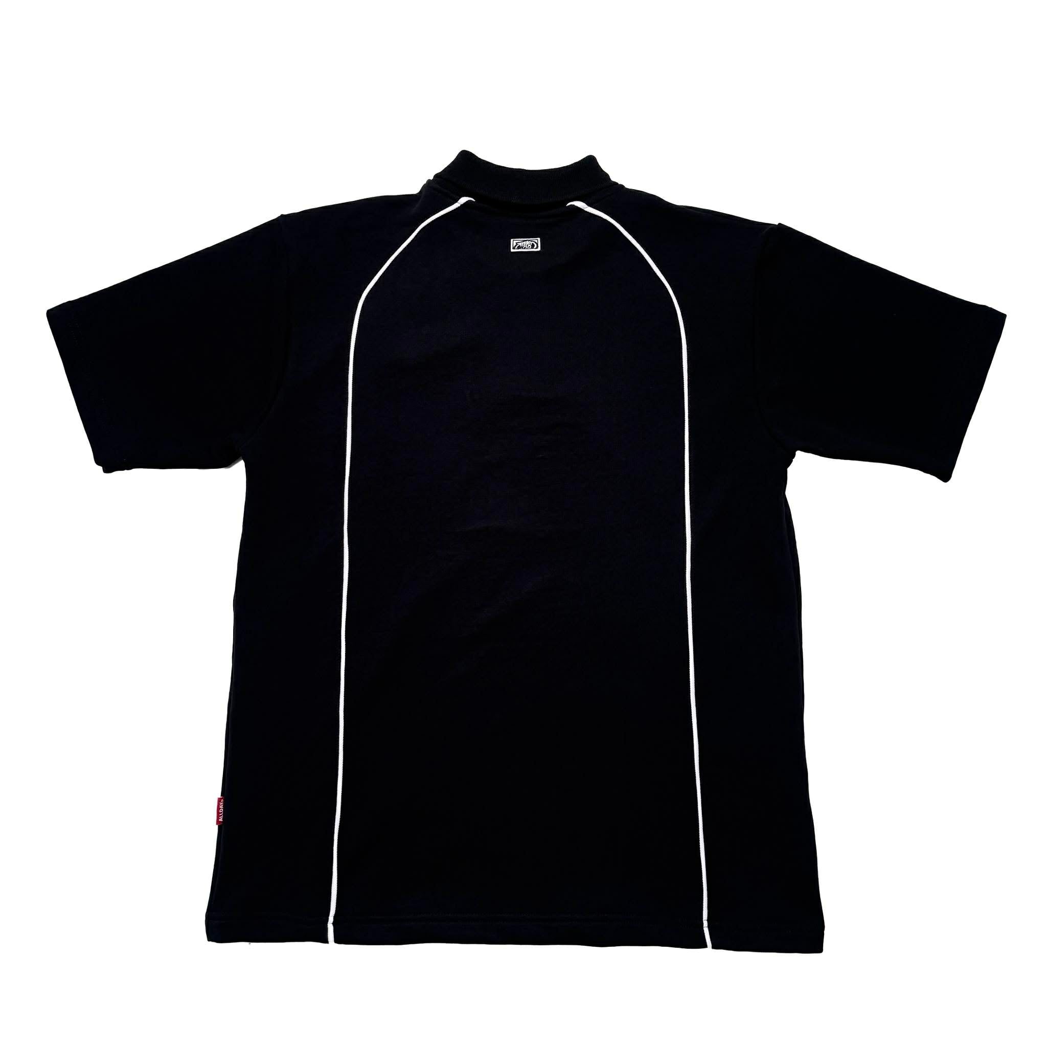 QUADLINE (BLACK) POLO SHIRT