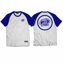 RAGLAN "EMBRO" (BLUE/WHITE) T-SHIRT