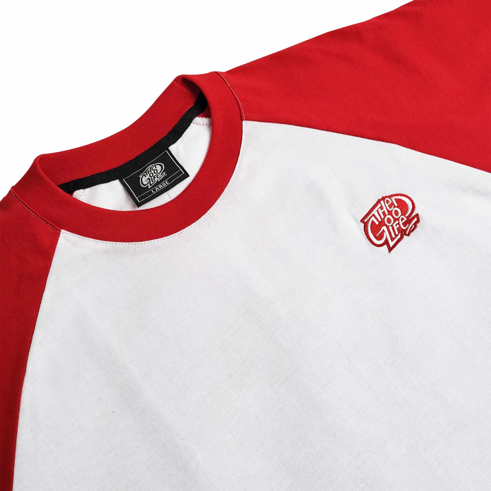 RAGLAN "EMBRO" (RED/WHITE) T-SHIRT