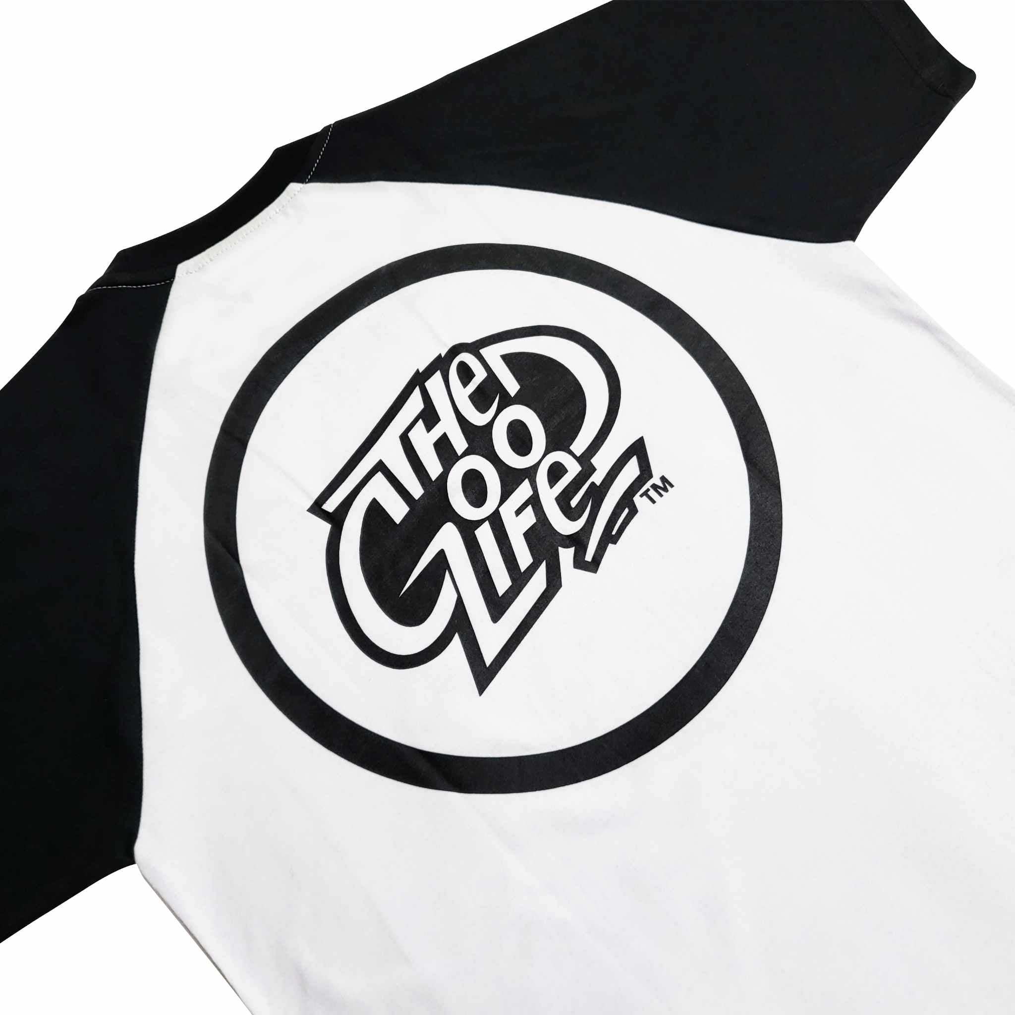 RAGLAN "EMBRO" (BLACK/WHITE) T-SHIRT