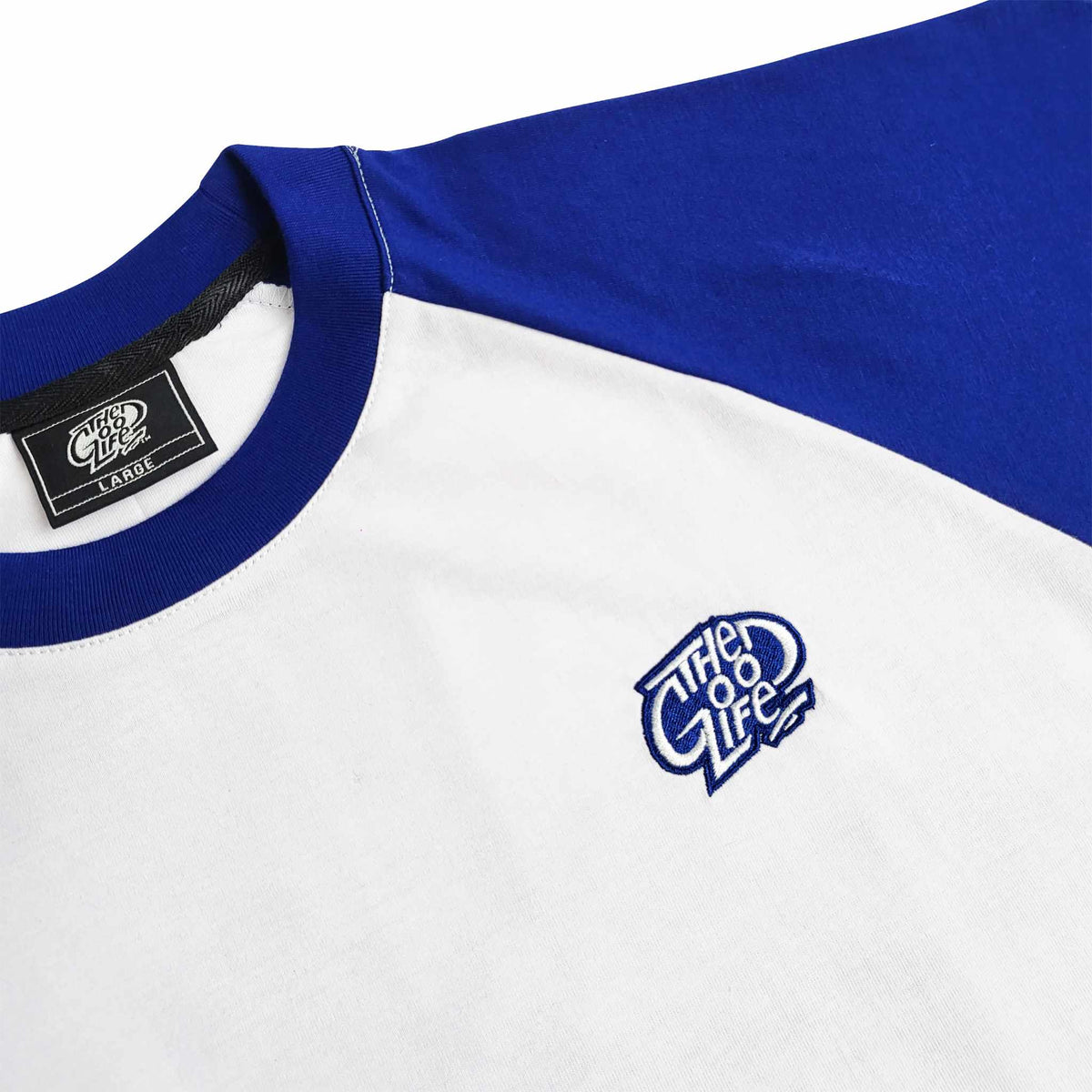 RAGLAN "EMBRO" (BLUE/WHITE) T-SHIRT