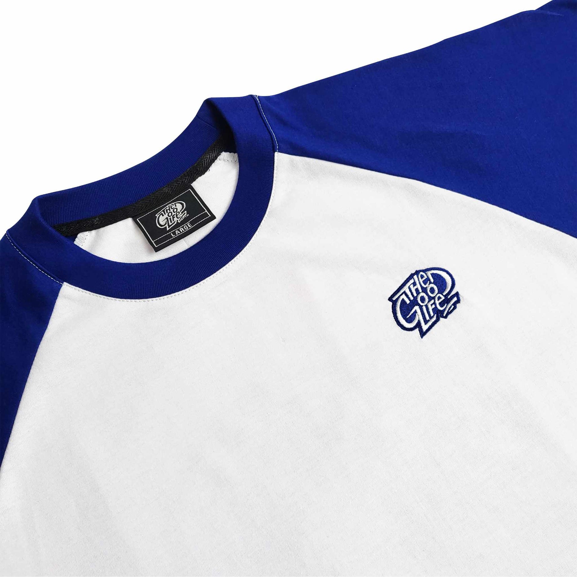 RAGLAN "EMBRO" (BLUE/WHITE) T-SHIRT