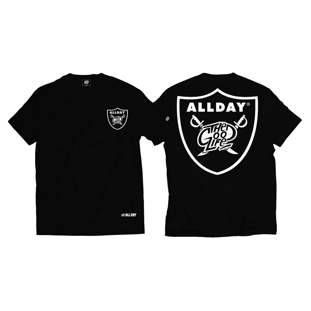 RAIDERS (BLACK) T-SHIRT