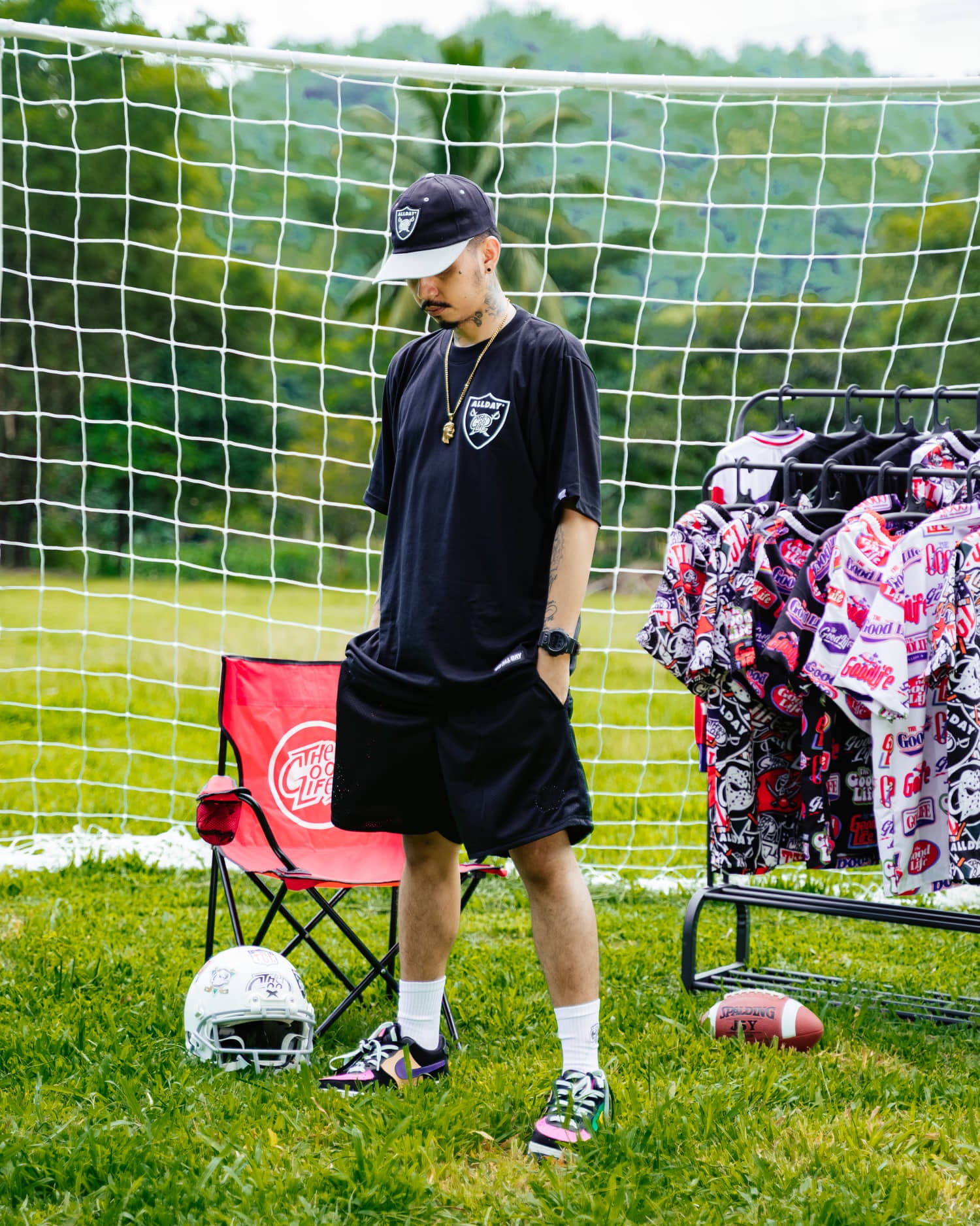 RAIDERS (BLACK) T-SHIRT