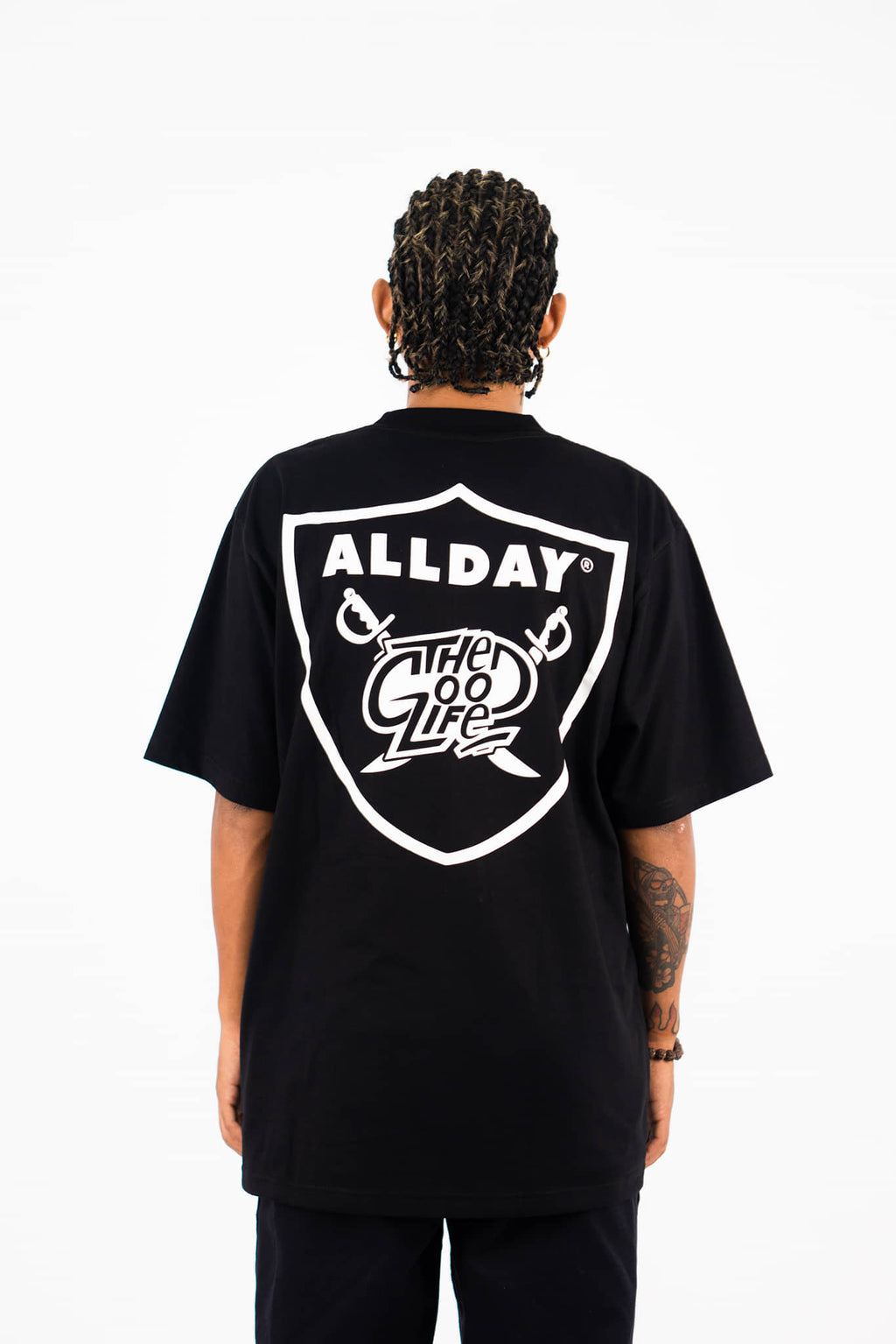 RAIDERS (BLACK) T-SHIRT