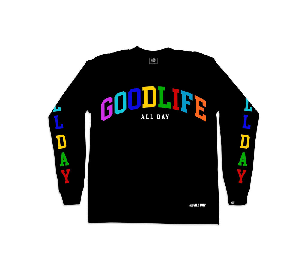 RAINBOW ARCH (BLACK) CREWNECK