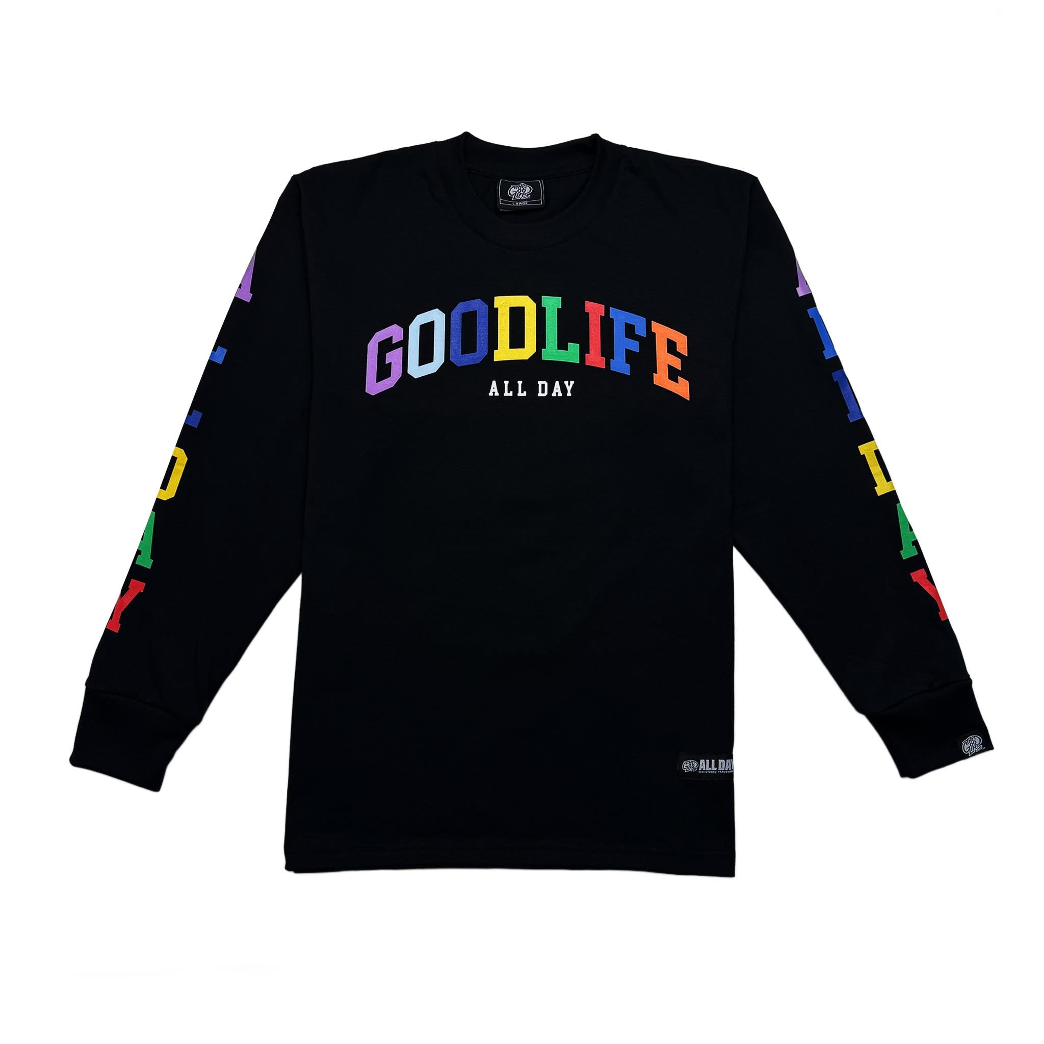 RAINBOW ARCH (BLACK) CREWNECK