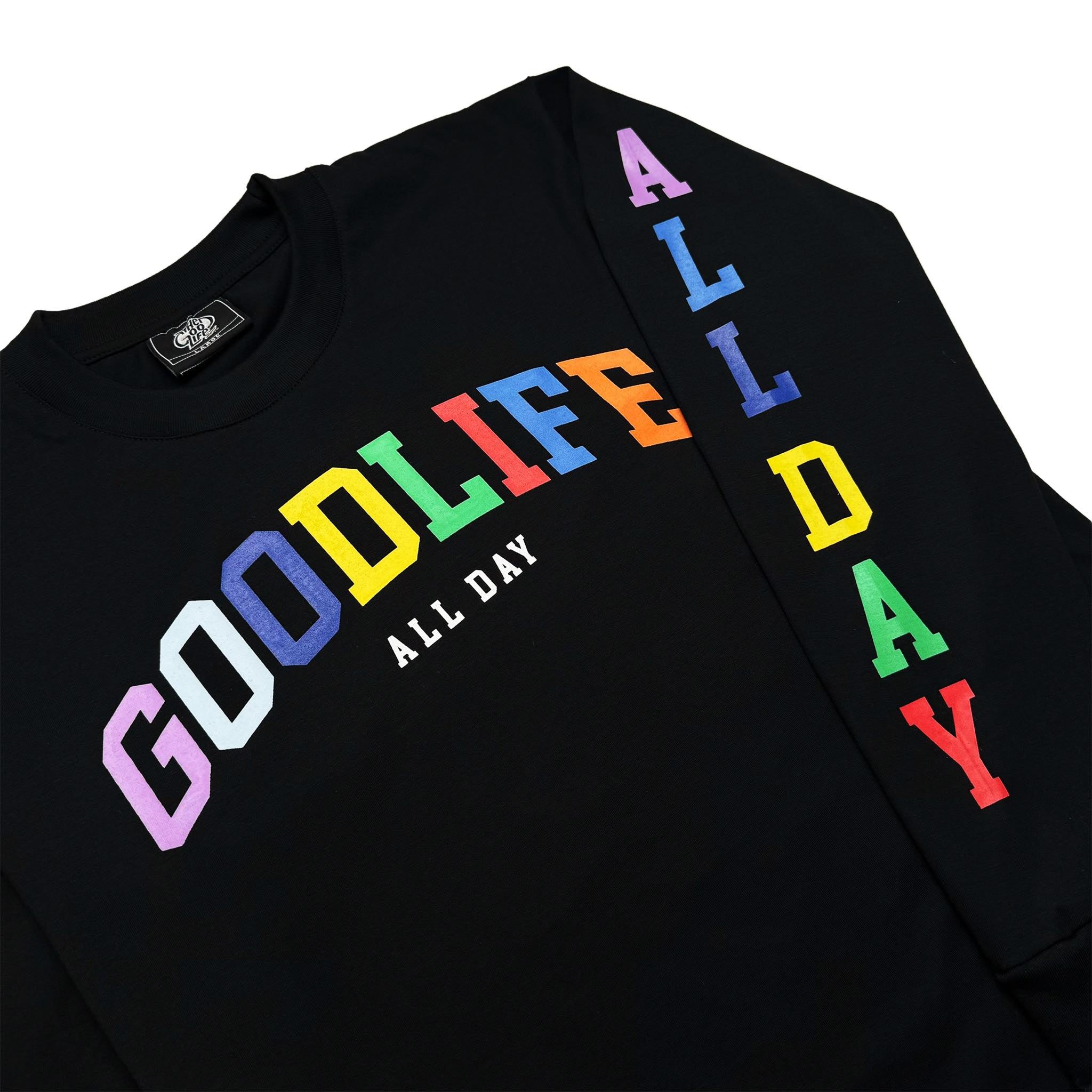RAINBOW ARCH (BLACK) CREWNECK