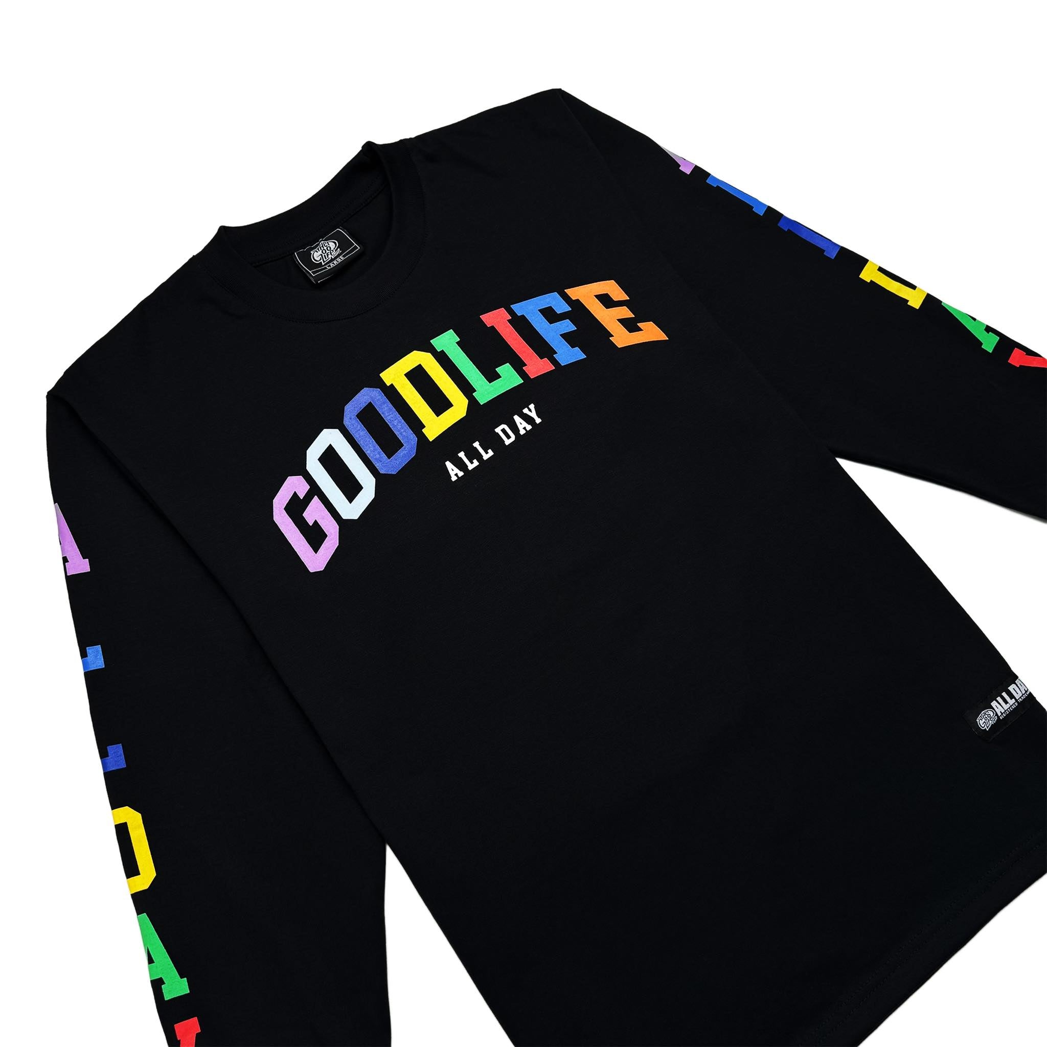 RAINBOW ARCH (BLACK) CREWNECK