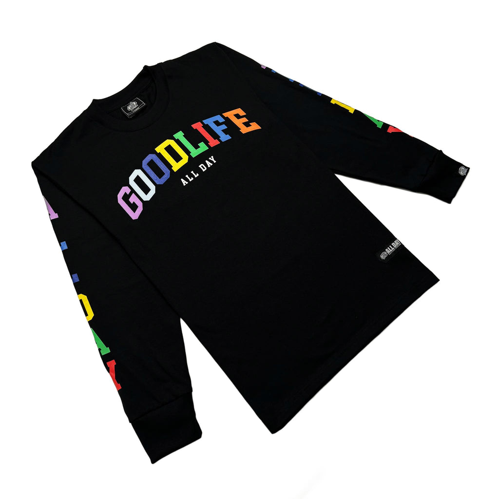 RAINBOW ARCH (BLACK) CREWNECK