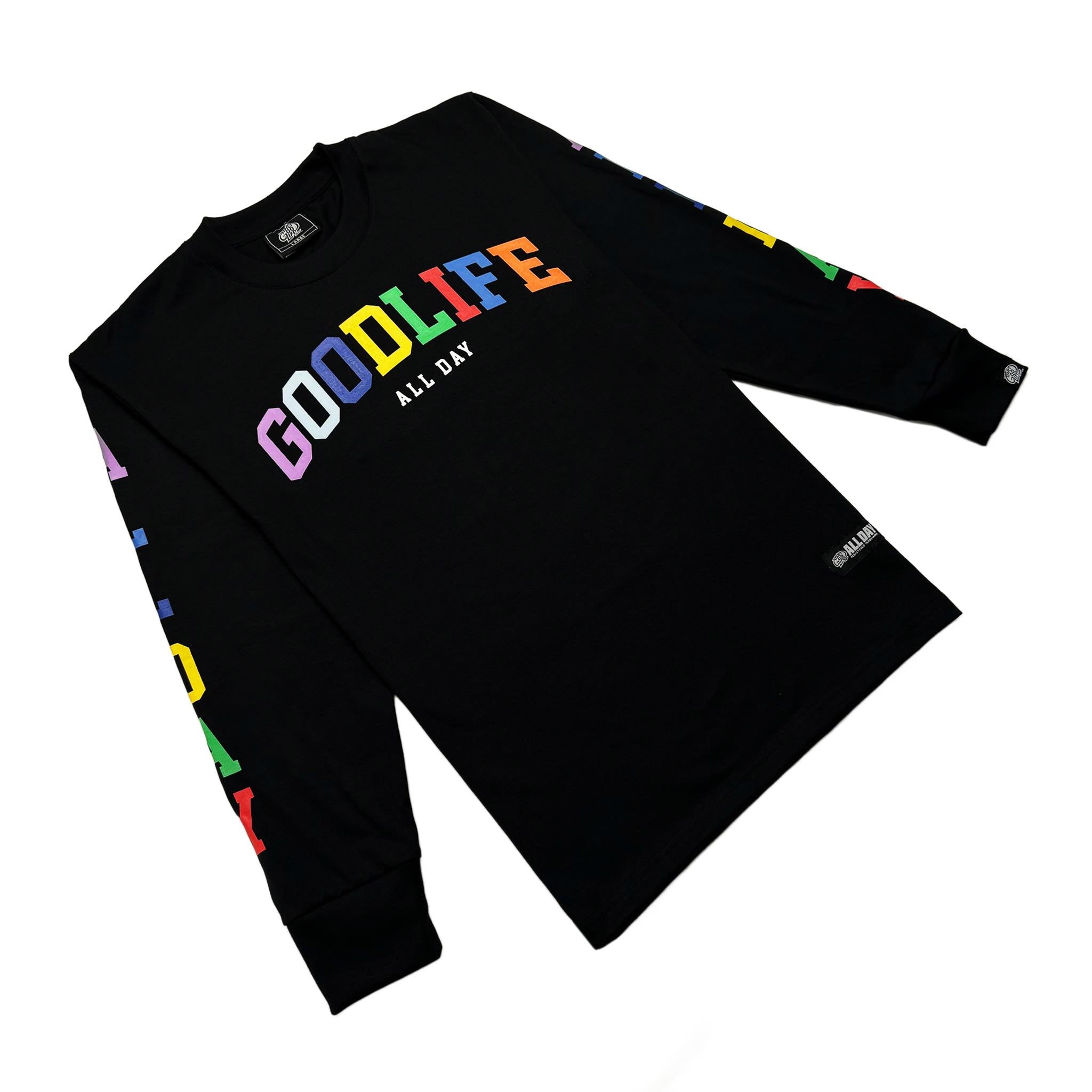 RAINBOW ARCH (BLACK) CREWNECK