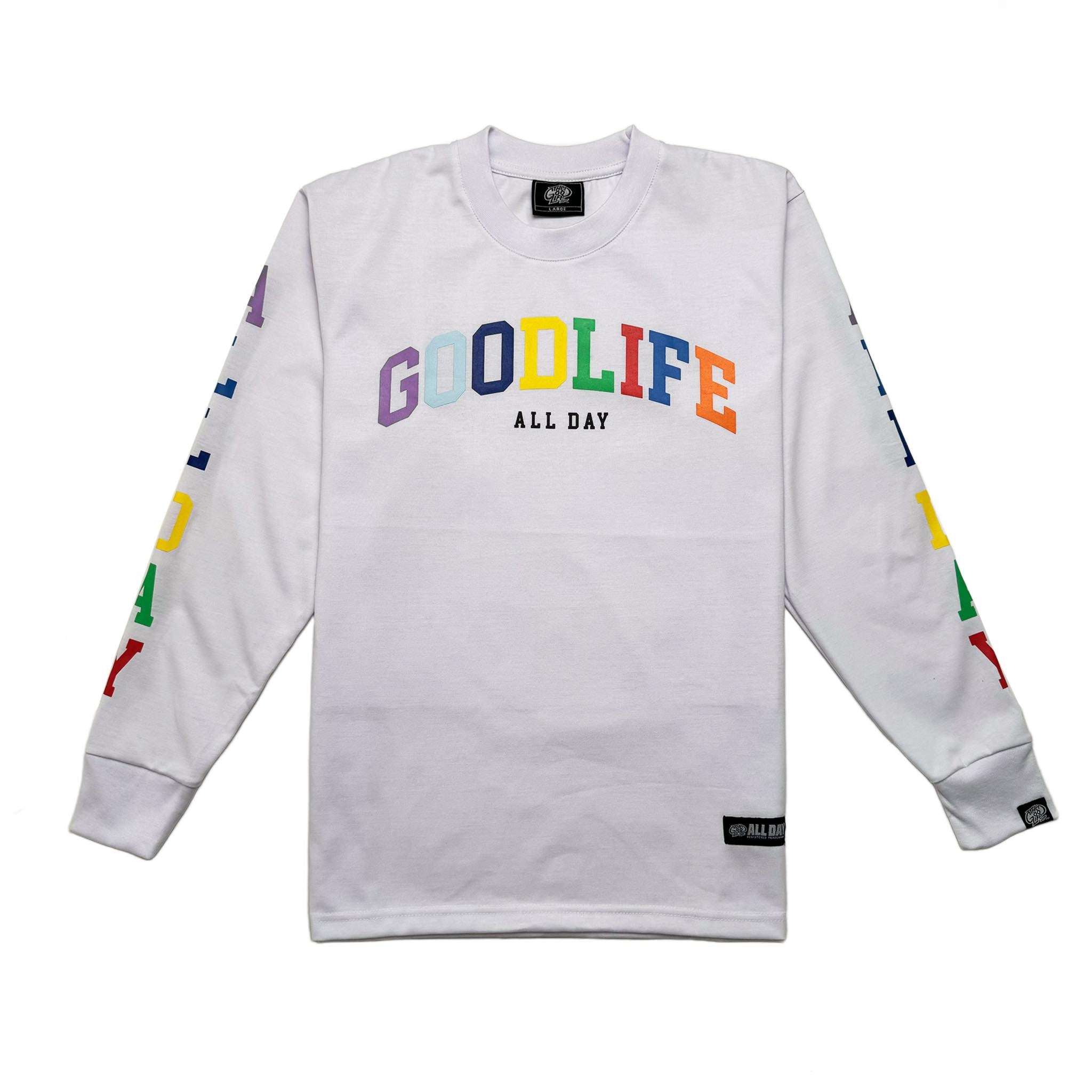 RAINBOW ARCH (WHITE) CREWNECK