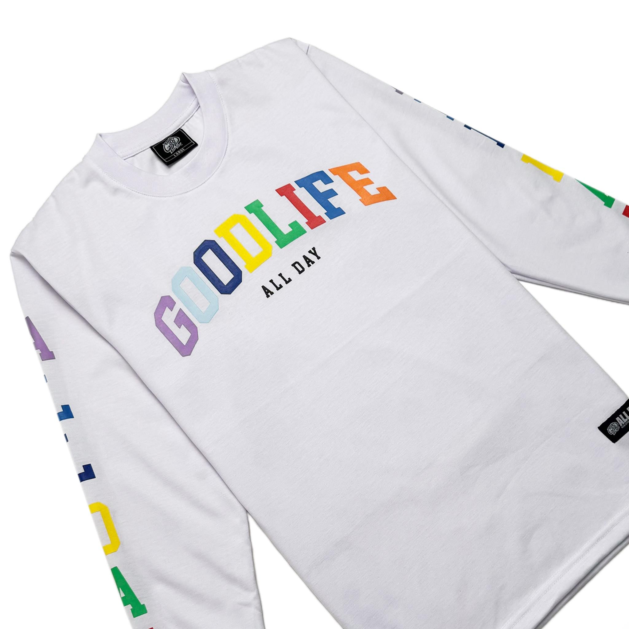 RAINBOW ARCH (WHITE) CREWNECK