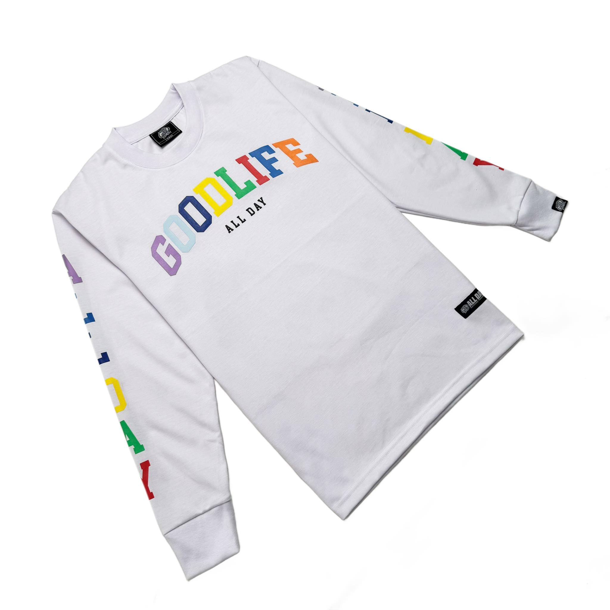 RAINBOW ARCH (WHITE) CREWNECK