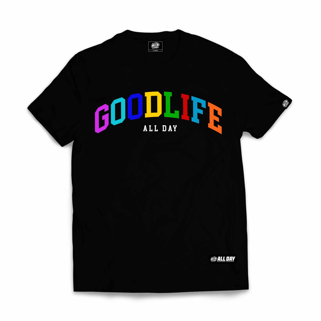 RAINBOW ARCH (BLACK) T-SHIRT