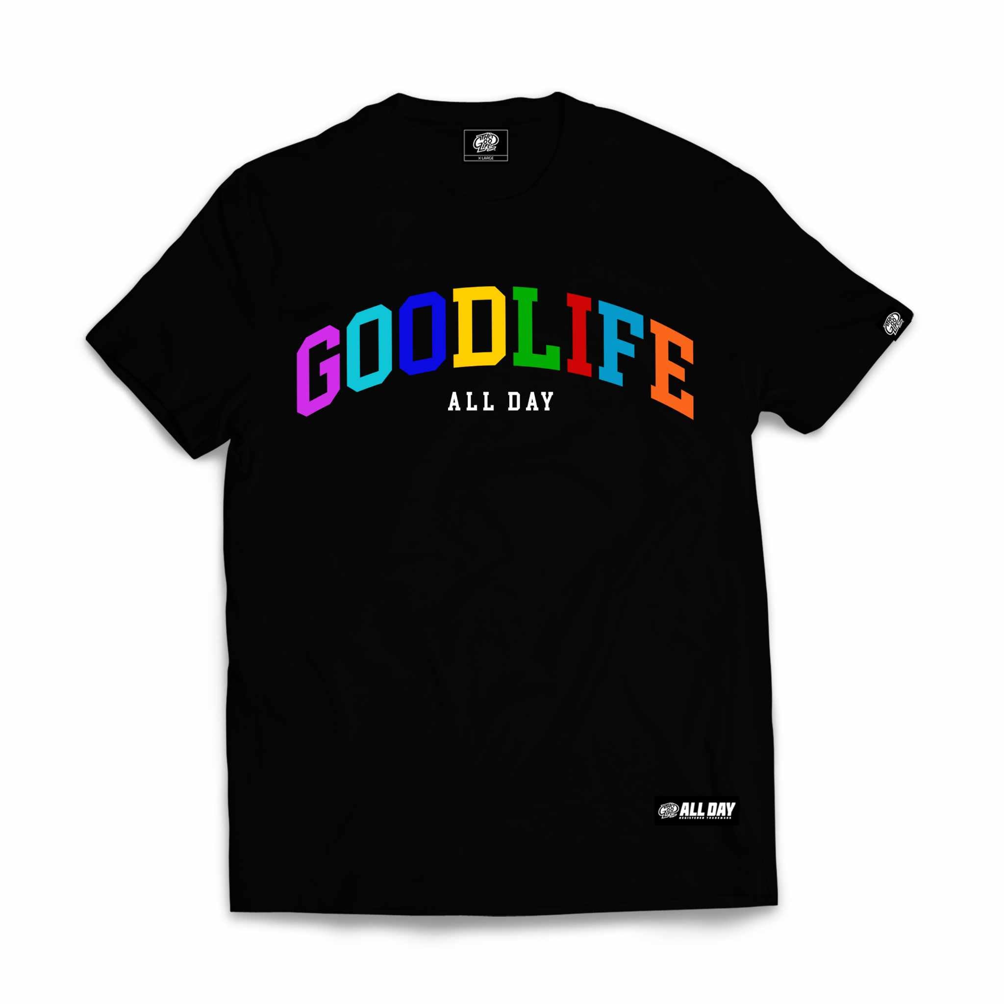 RAINBOW ARCH (BLACK) T-SHIRT