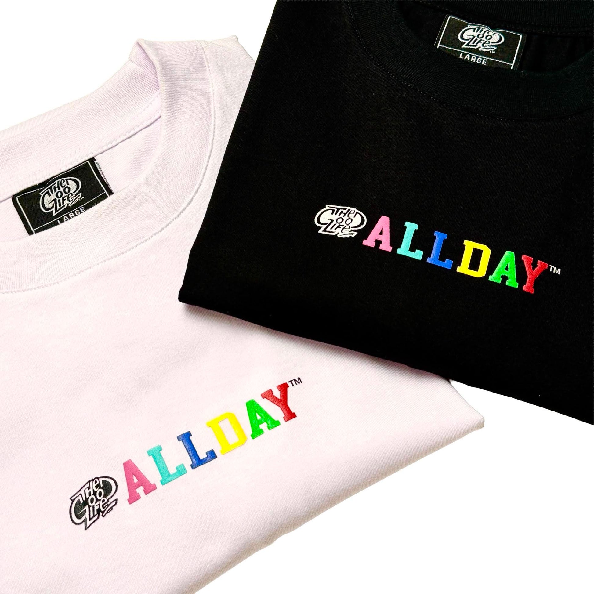 RAINBOW STAMP (WHITE) T-SHIRT