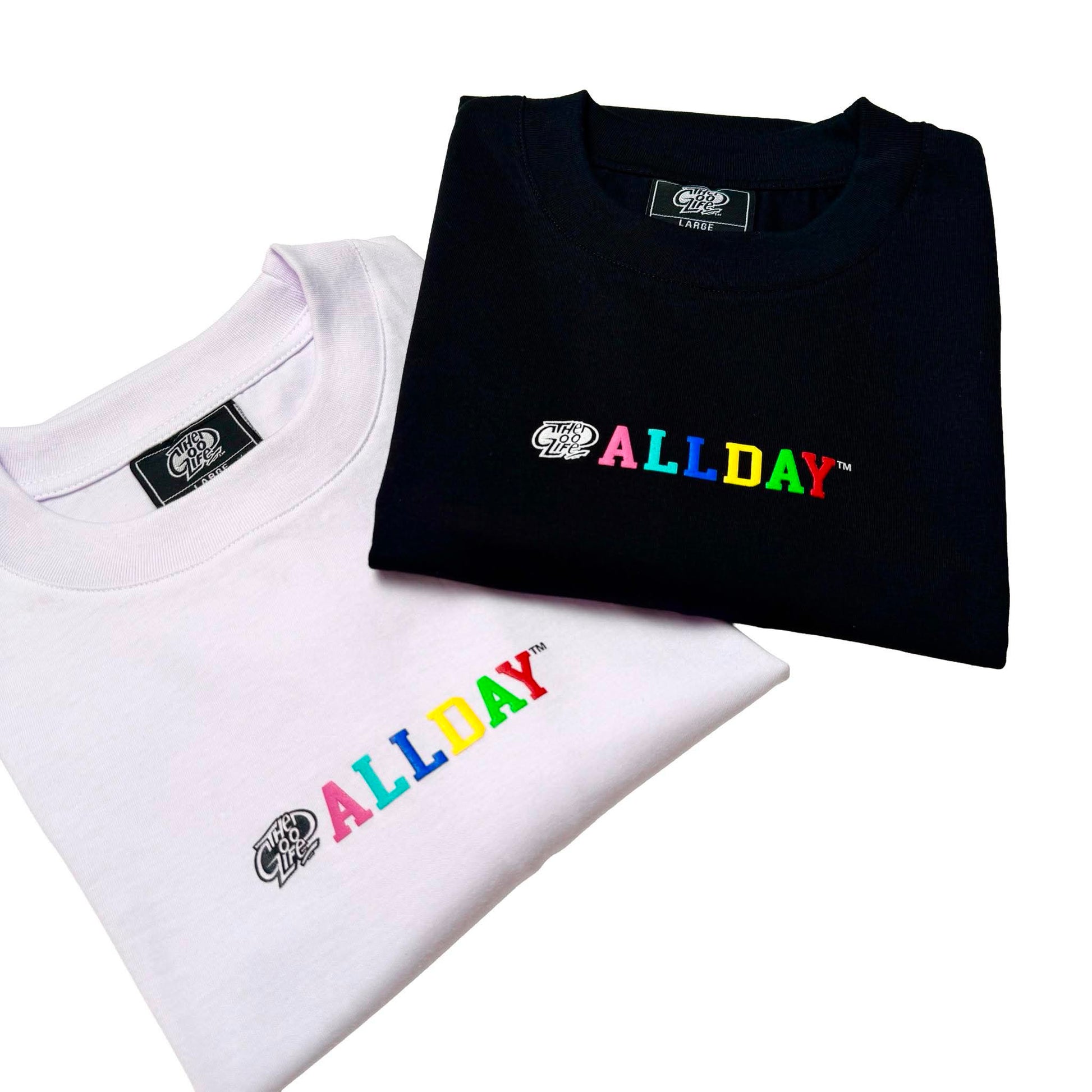 RAINBOW STAMP (WHITE) T-SHIRT