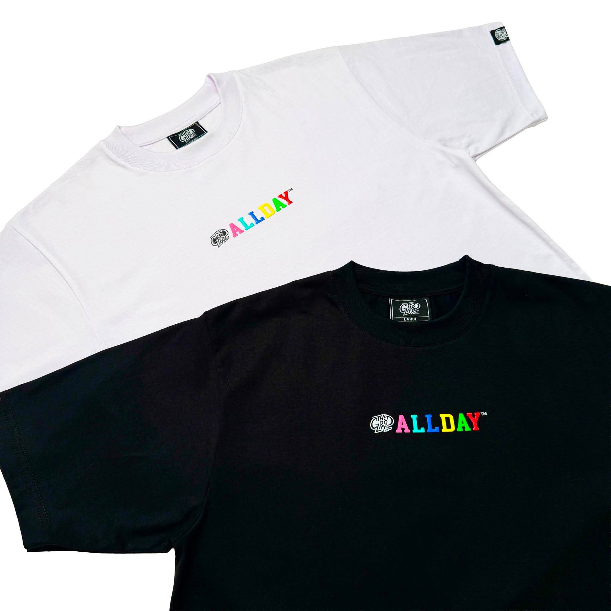RAINBOW STAMP (WHITE) T-SHIRT