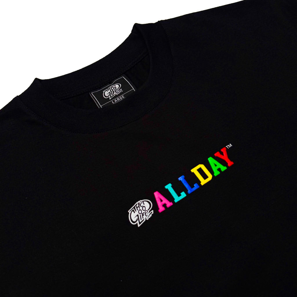 RAINBOW STAMP (BLACK) T-SHIRT