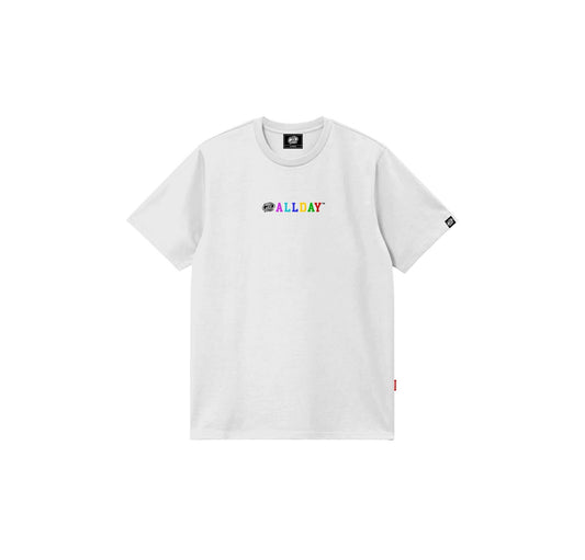 RAINBOW STAMP (WHITE) T-SHIRT
