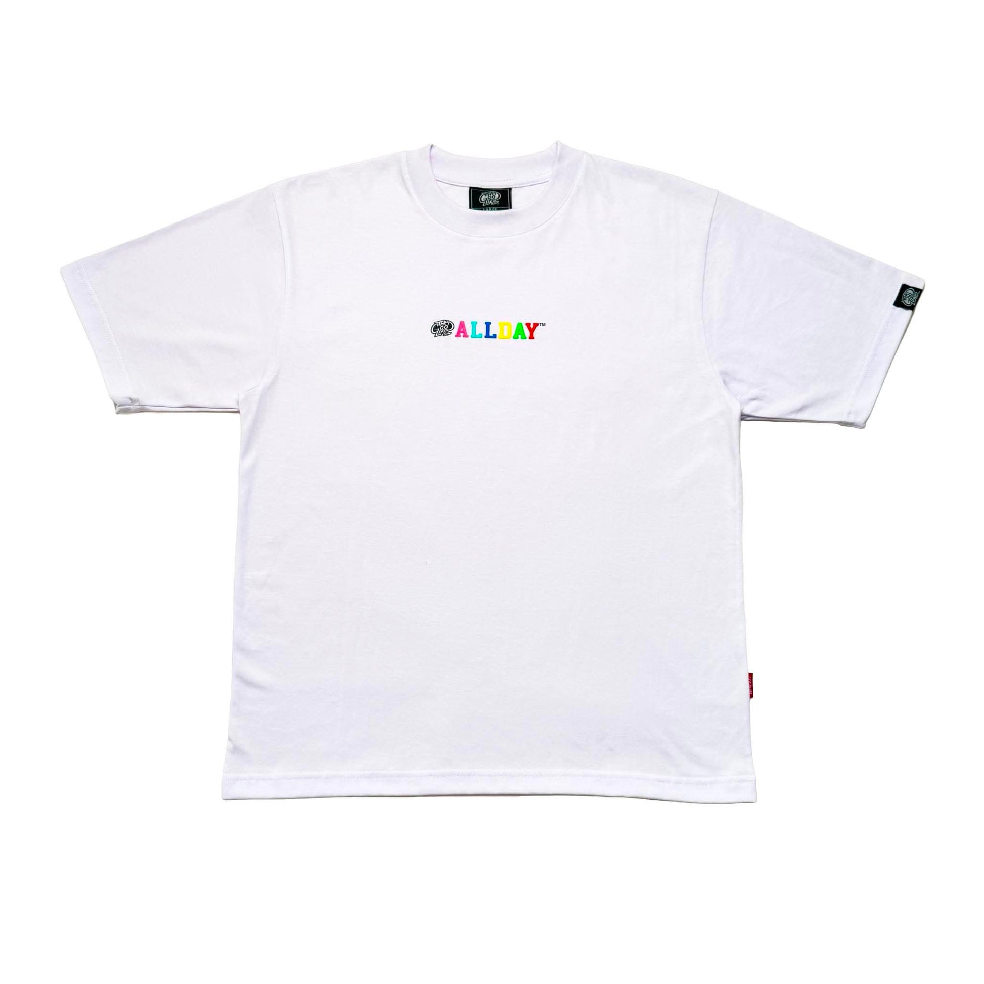 RAINBOW STAMP (WHITE) T-SHIRT