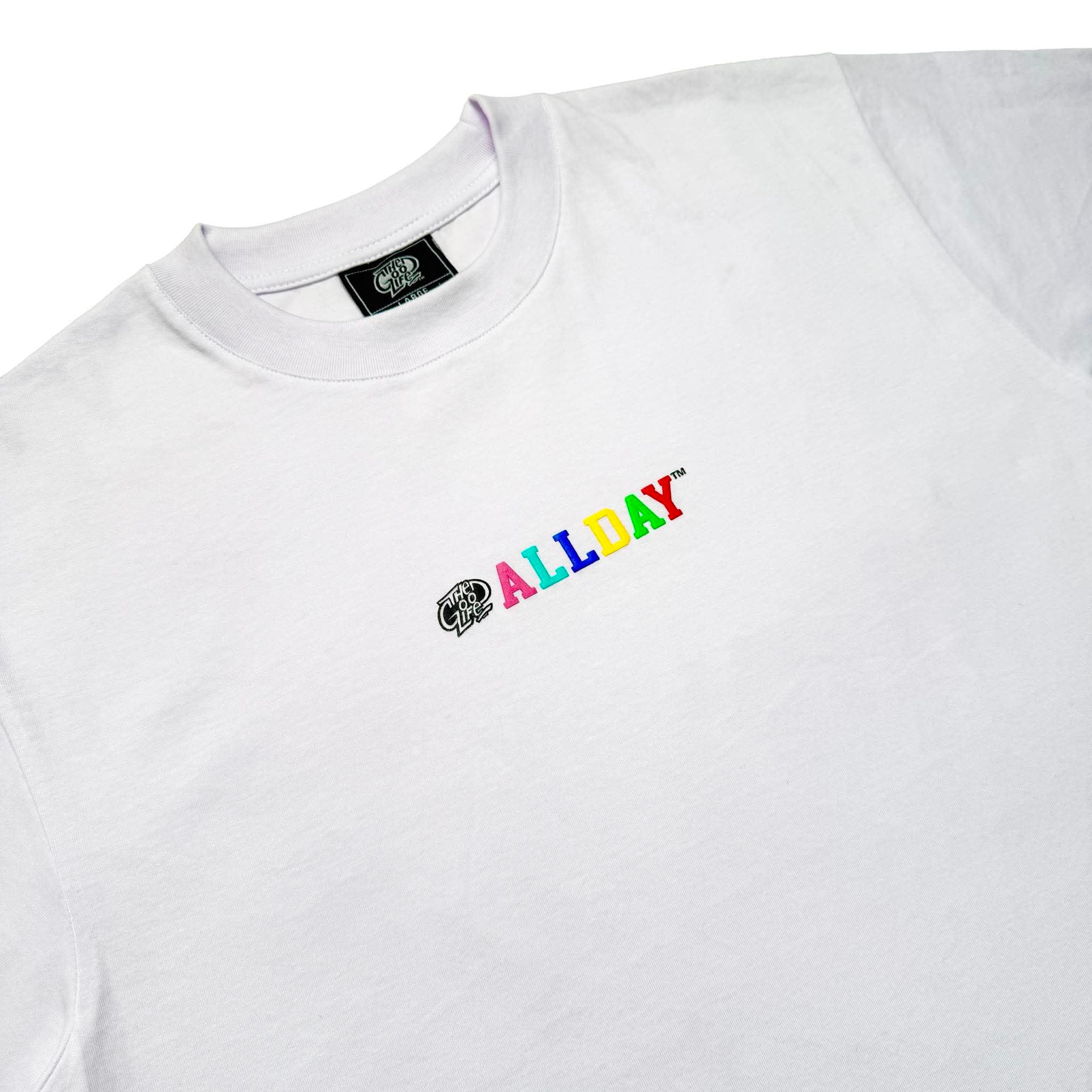 RAINBOW STAMP (WHITE) T-SHIRT