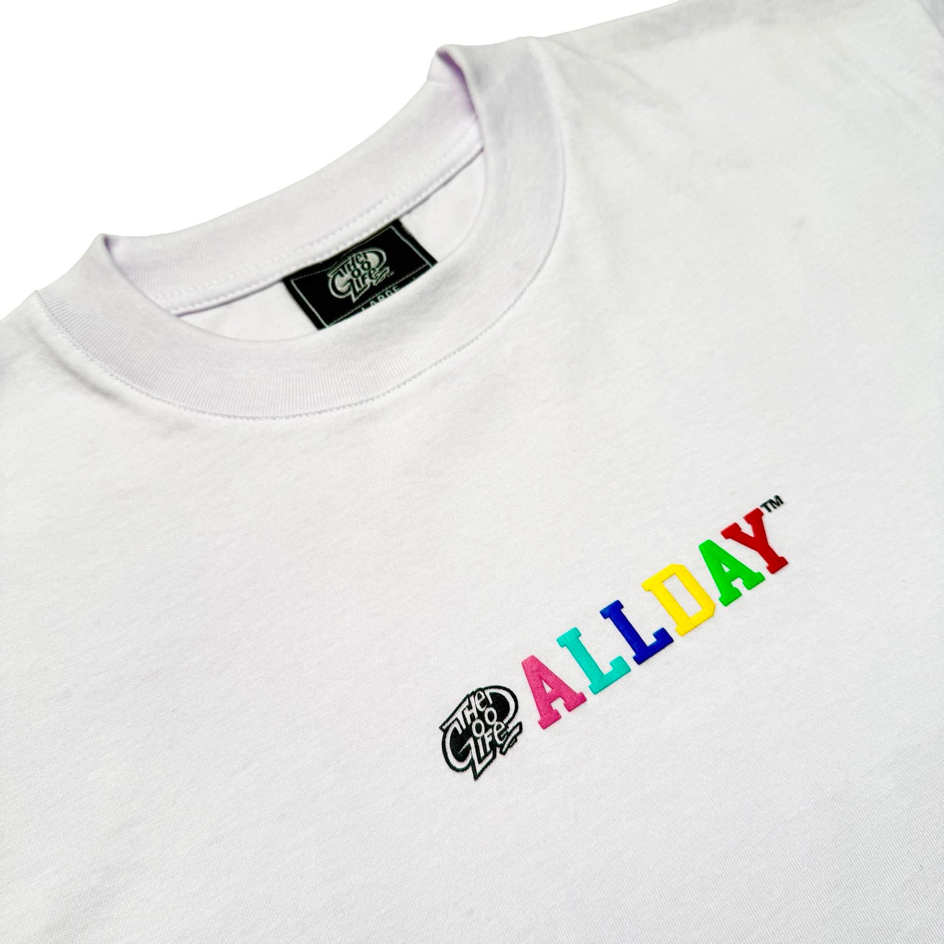 RAINBOW STAMP (WHITE) T-SHIRT