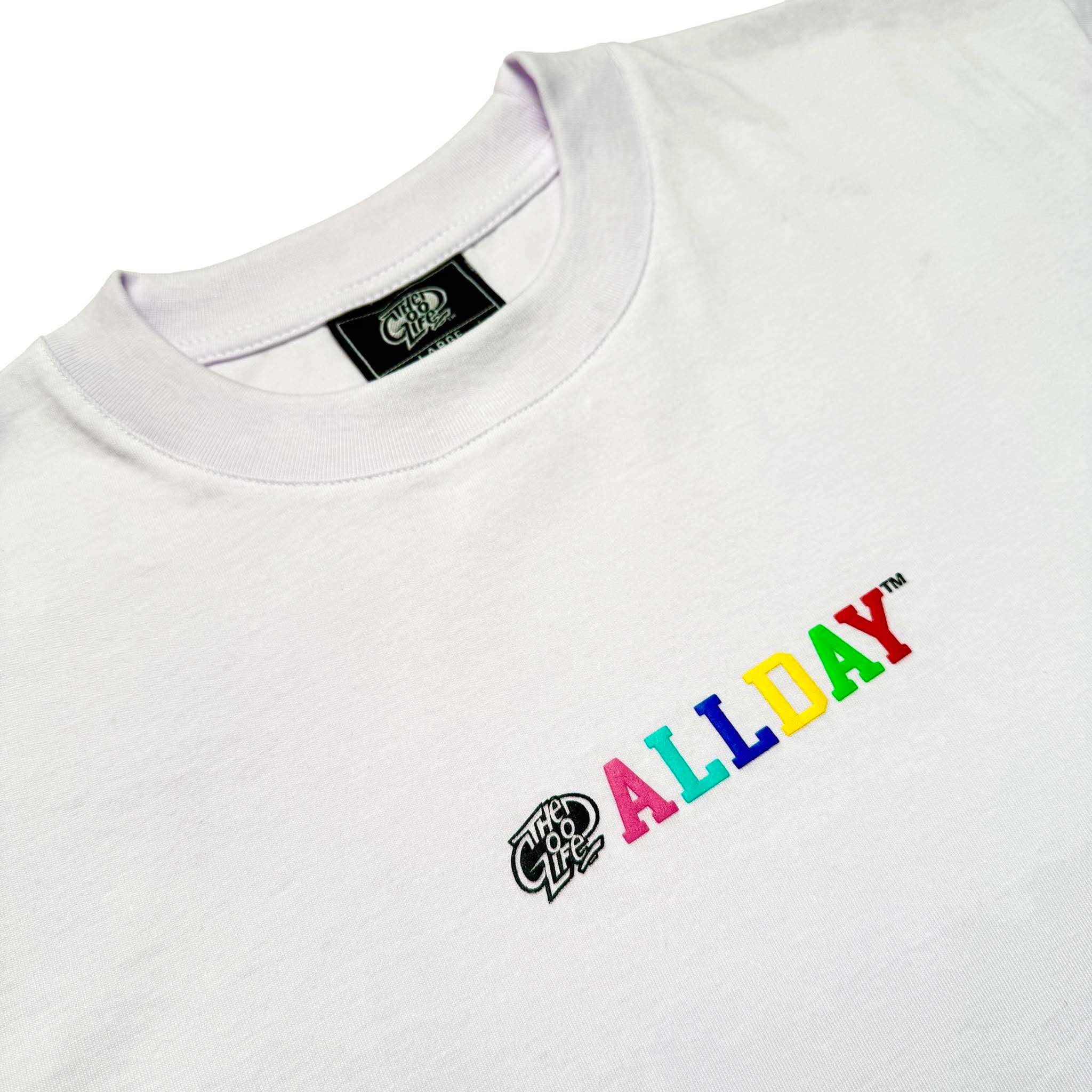 RAINBOW STAMP (WHITE) T-SHIRT