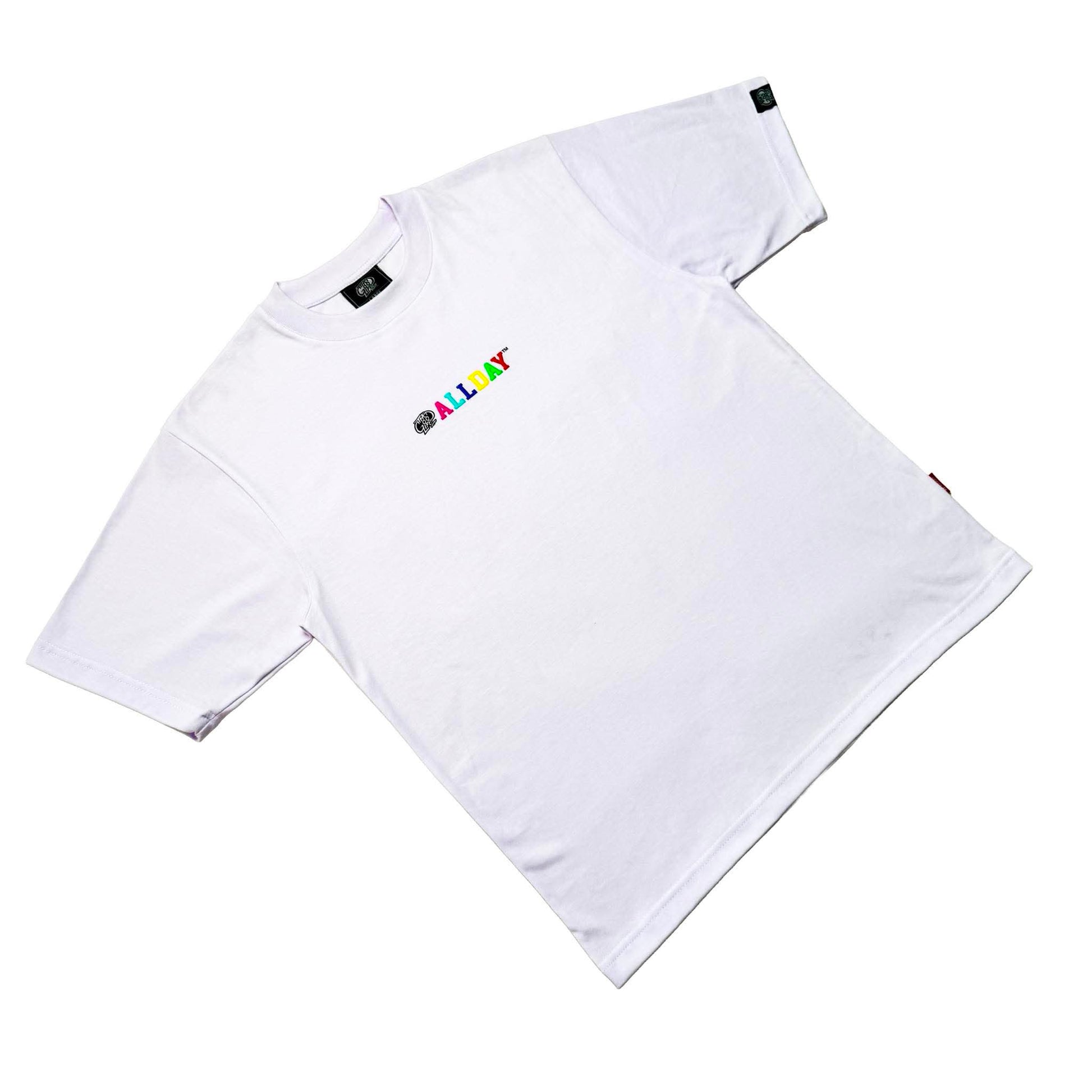 RAINBOW STAMP (WHITE) T-SHIRT