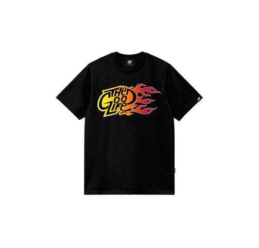 FLAME OG “RED” (BLACK) - T-SHIRT