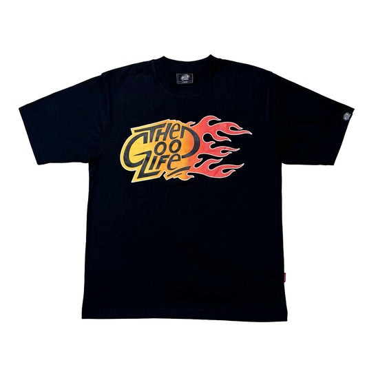 FLAME OG “RED” (BLACK) - T-SHIRT