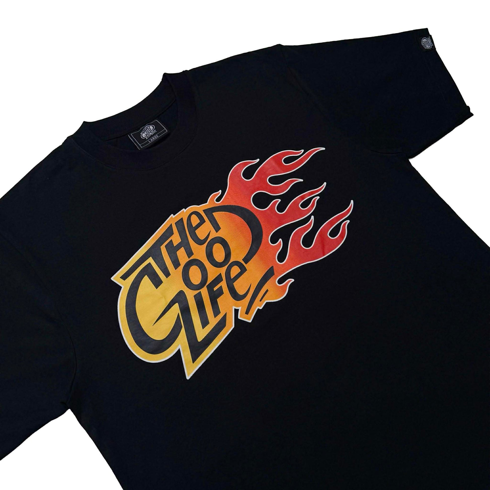 FLAME OG “RED” (BLACK) - T-SHIRT