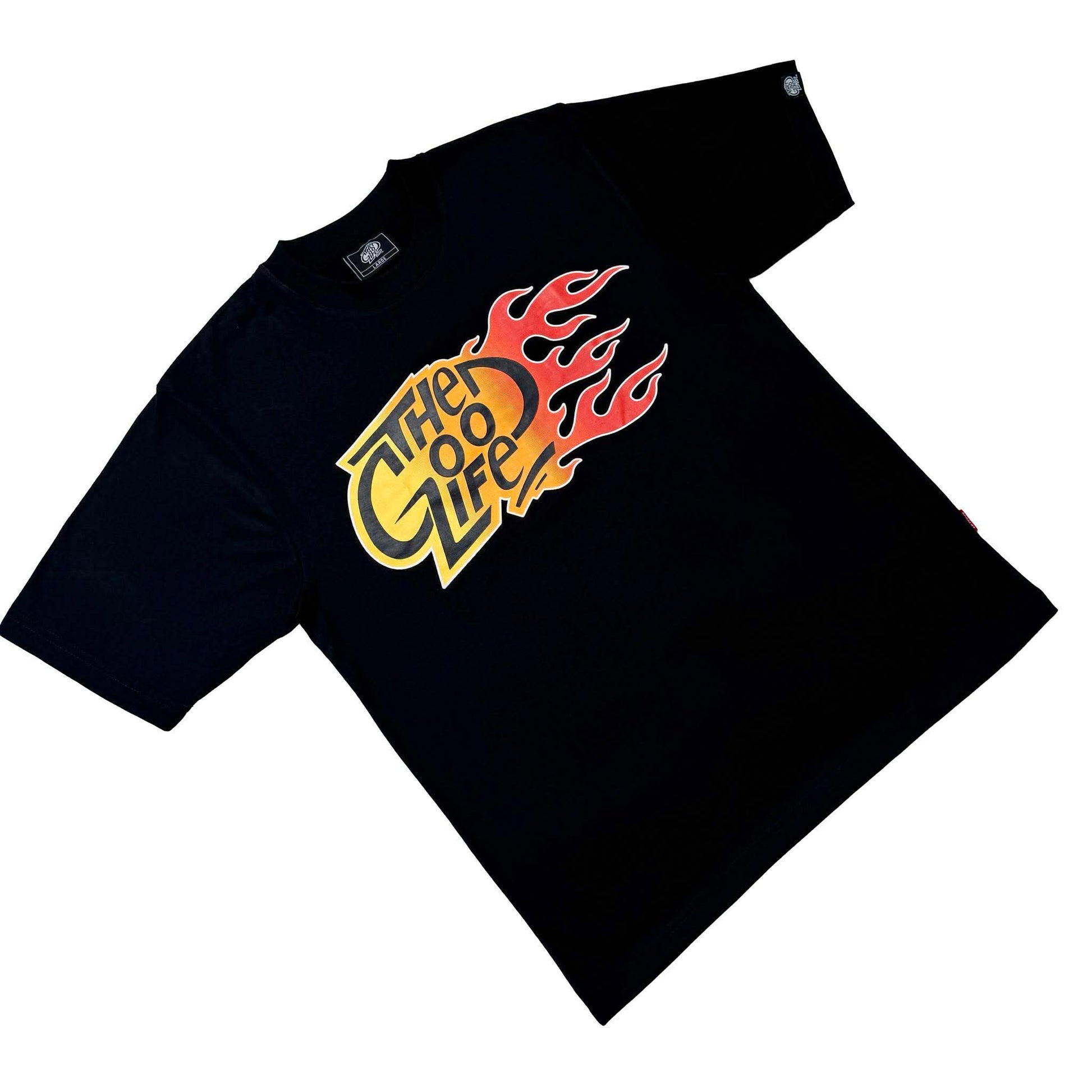 FLAME OG “RED” (BLACK) - T-SHIRT