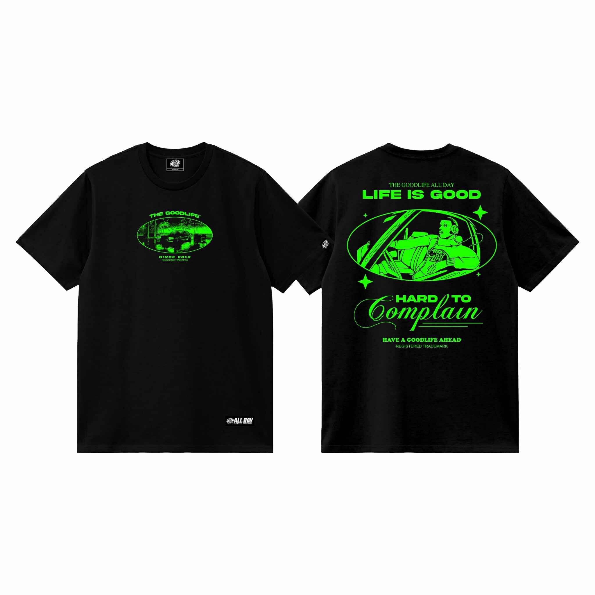 RIDIN' (BLACK) T-SHIRT