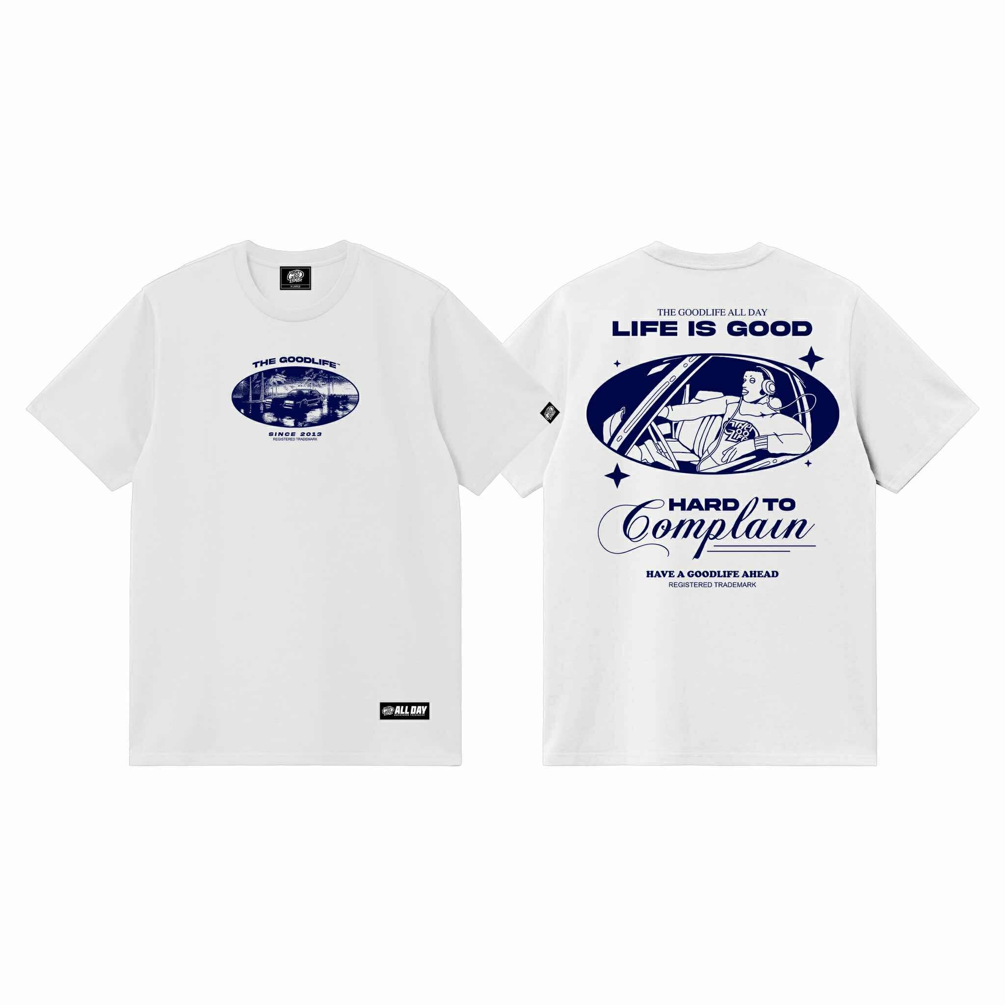 RIDIN' (WHITE) T-SHIRT