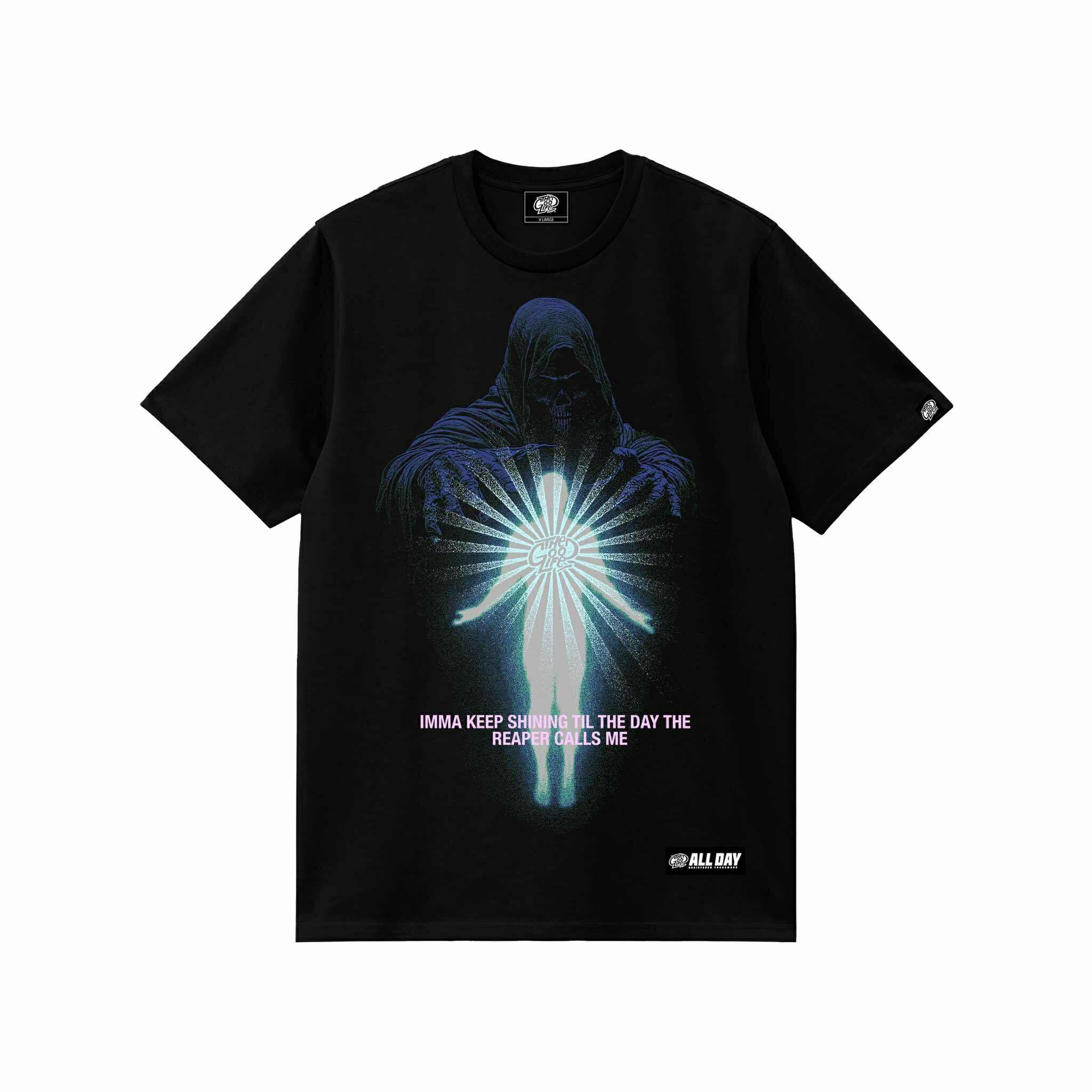 REAPER SHINE (BLACK) T-SHIRT