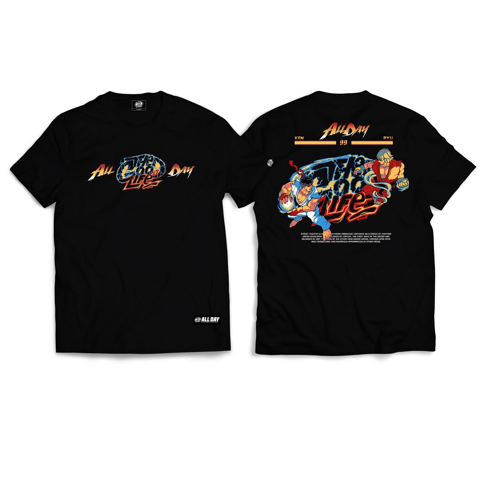 S FIGHTER (BLACK) T-SHIRT